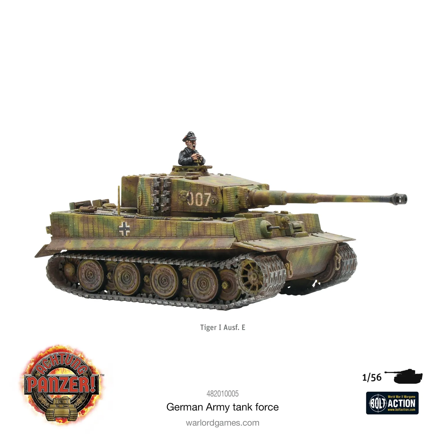 Achtung Panzer! German Army Tank Force maquette chars 5 kits