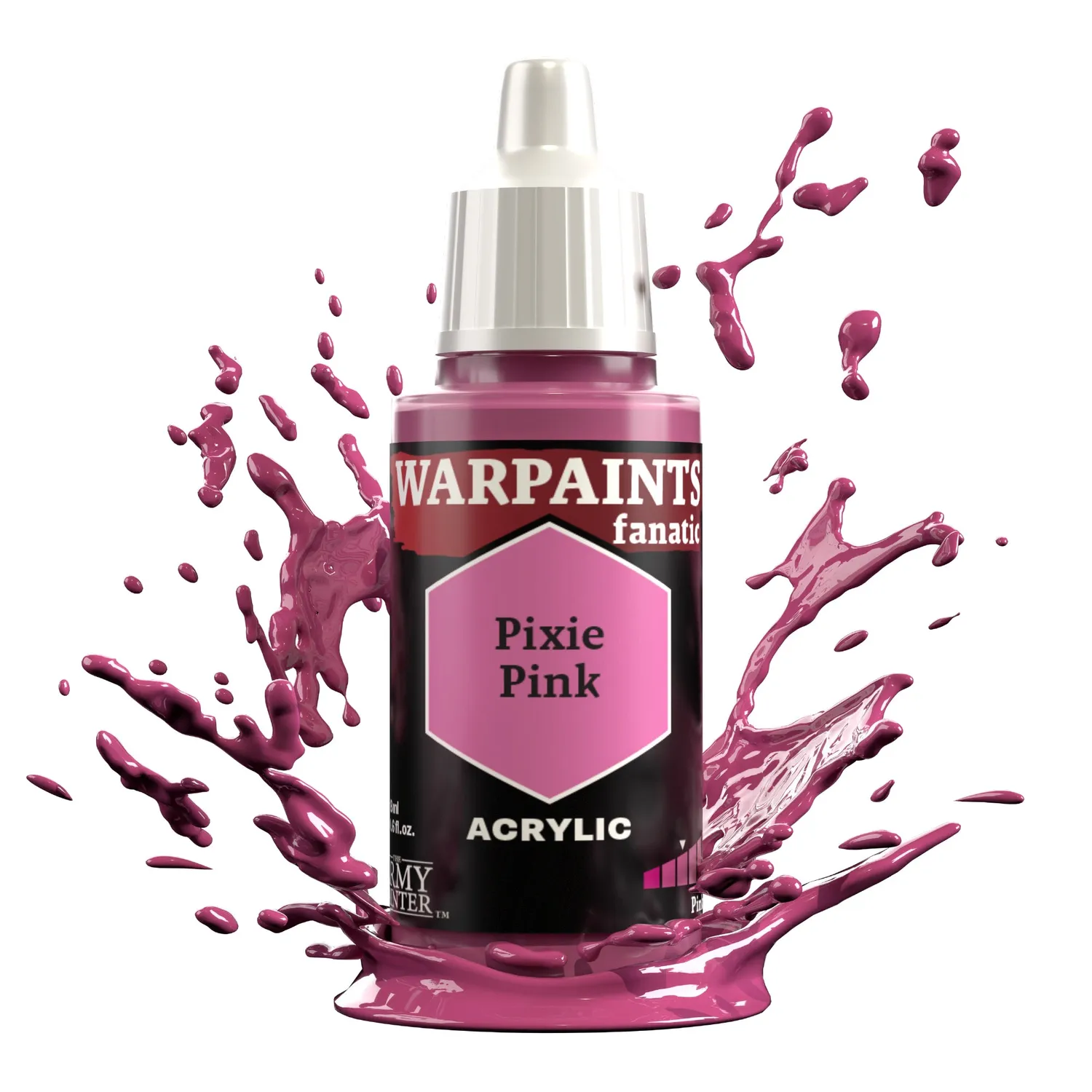 Army Painter Warpaints Fanatic Pixie Pink peinture 18 ml rose