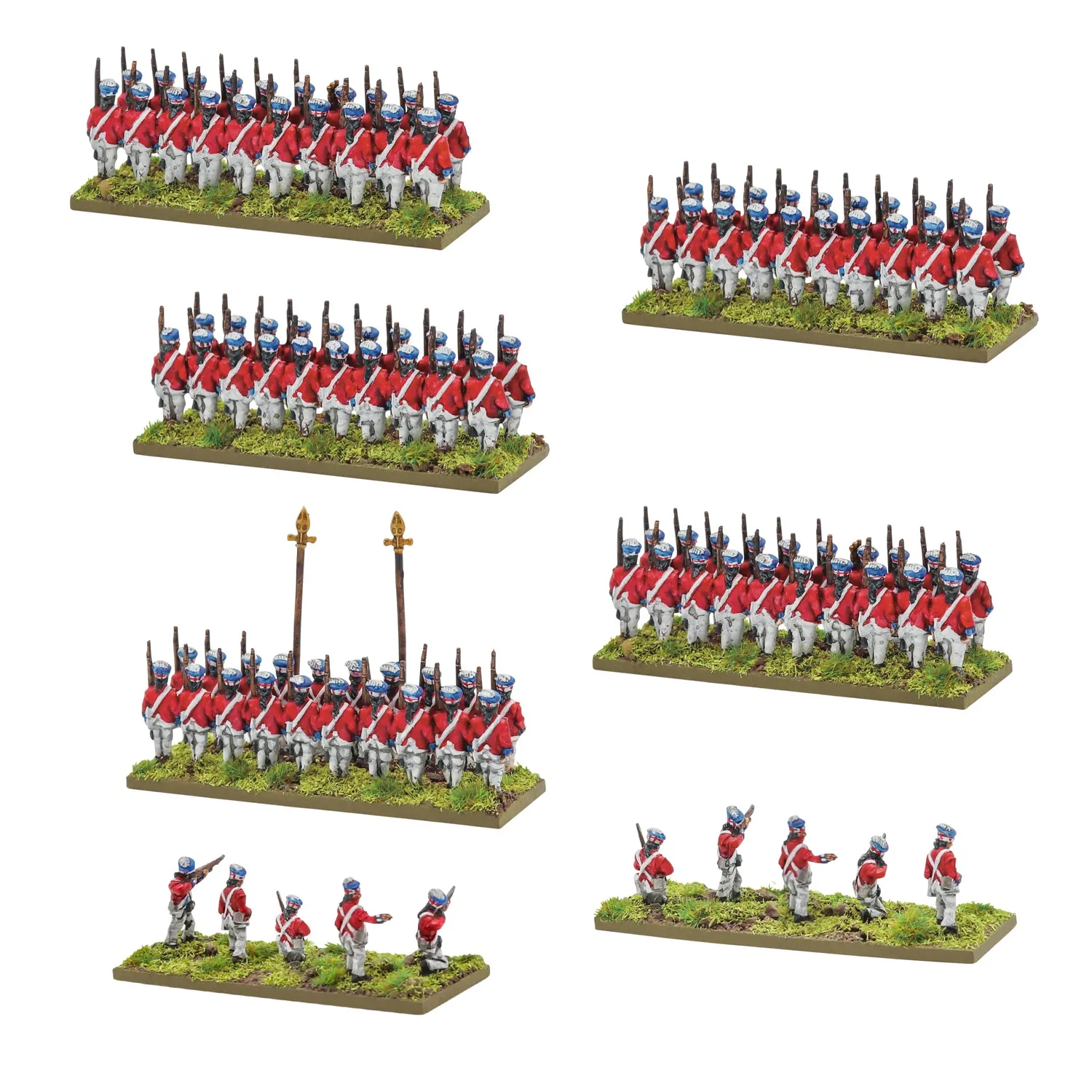 Bolt Action Black Powder Epic Battles Revolution! Highlanders figurines