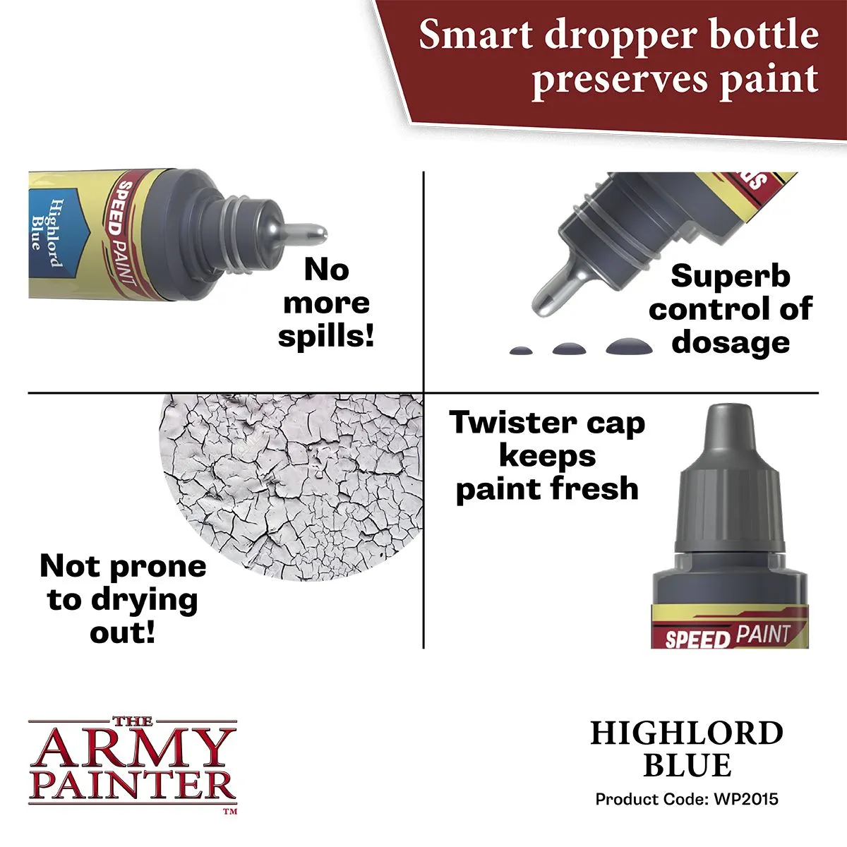 Army Painter Speedpaint Highlord Blue peinture bleu 18ml