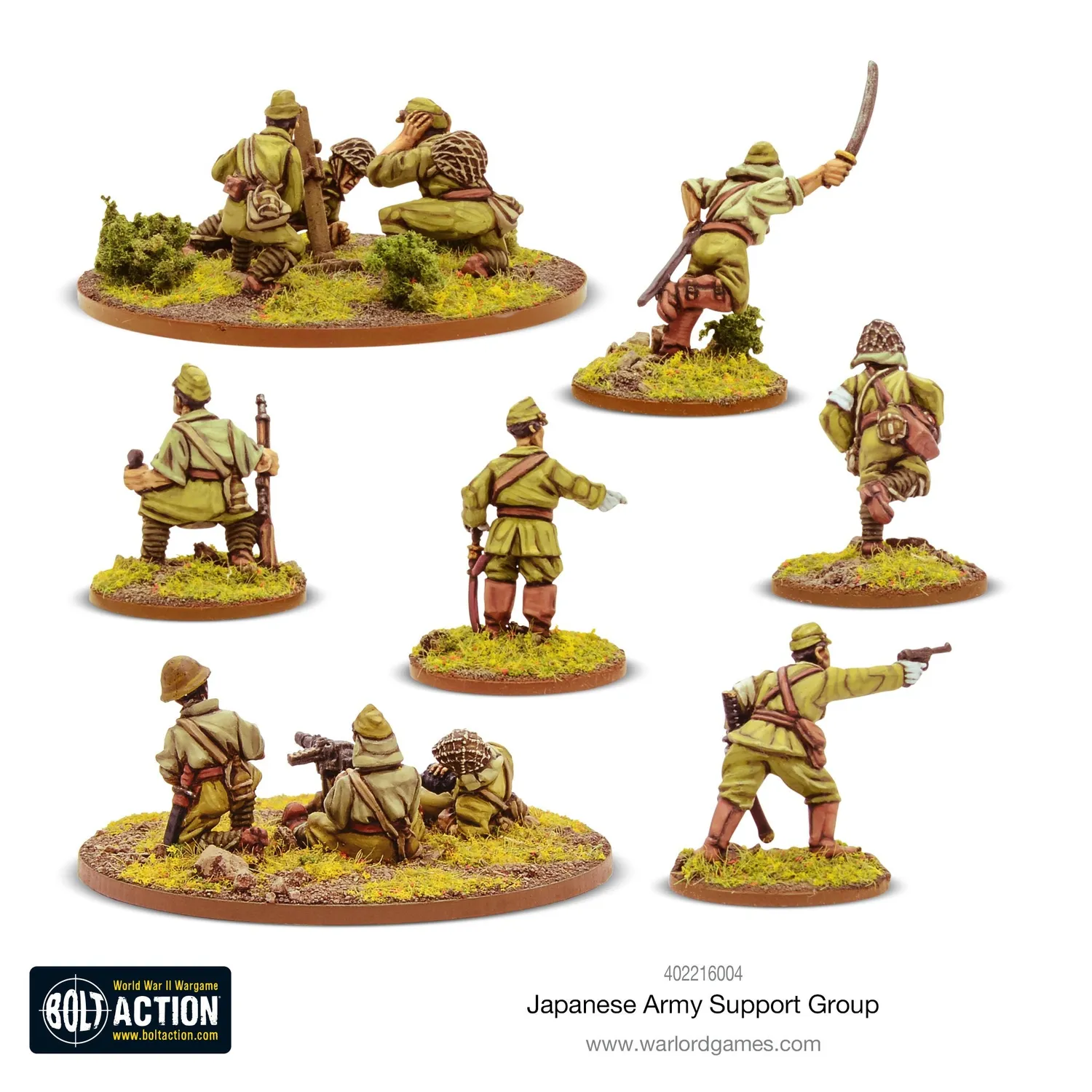 Bolt Action Bolt Action Japanese Support Group groupe soutien japonais métal