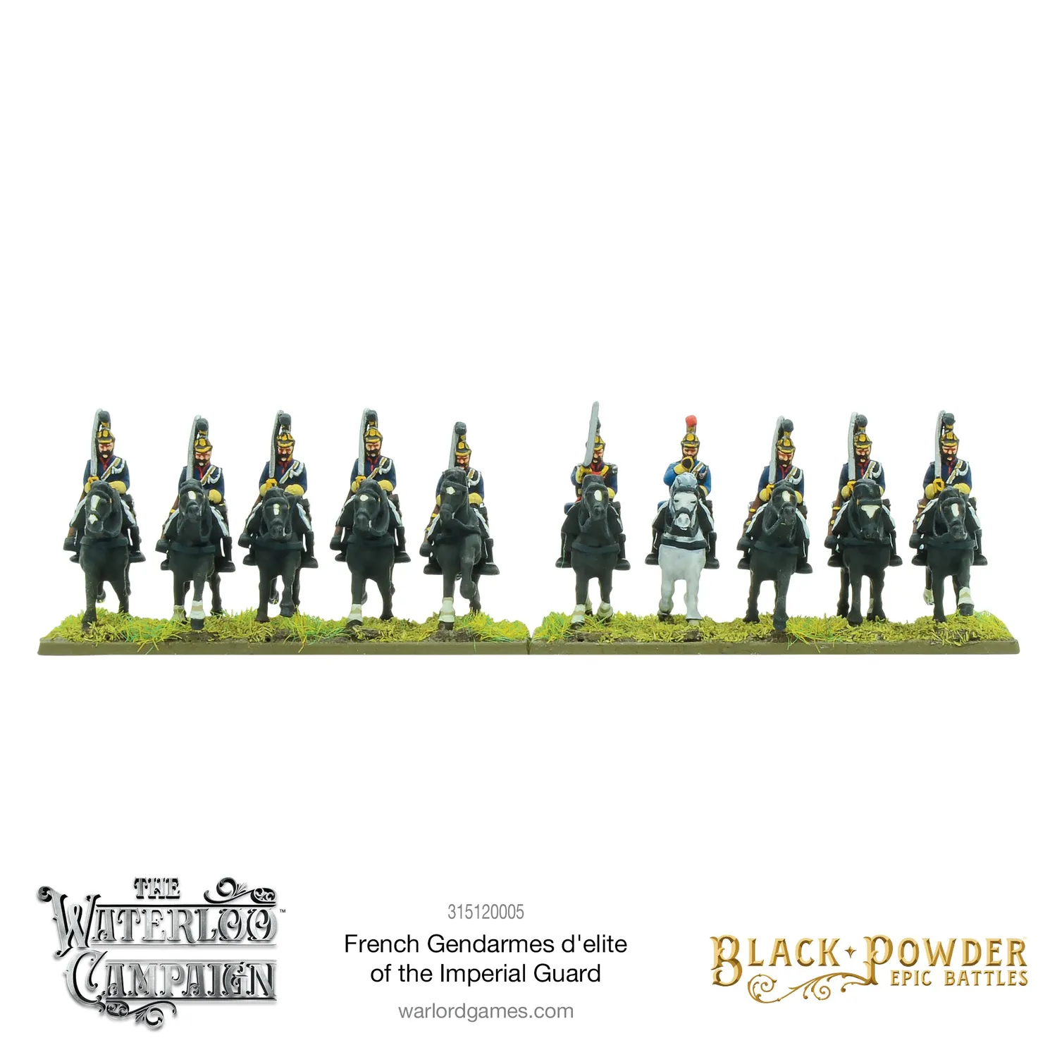 Warlord Games Epic Battles Waterloo gendarmes d'élite figurines