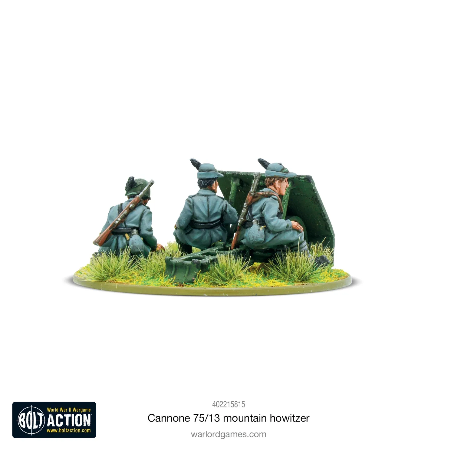 Bolt Action Italian Alpini Cannone 75/13 canon métal