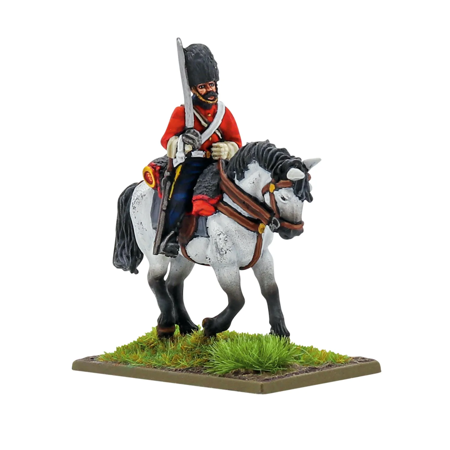Bolt Action Crimean War British Scots Greys heavy cavalry figurines métal