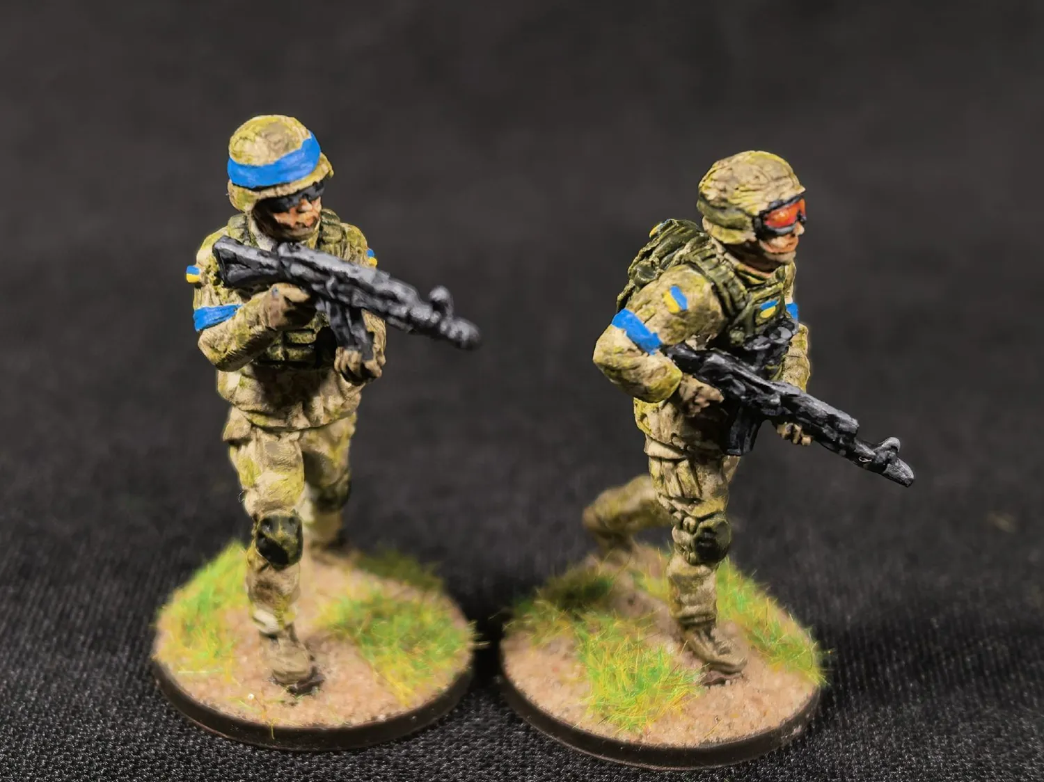 Ares Wargames Réguliers Ukrainiens figurines 28mm métal x24