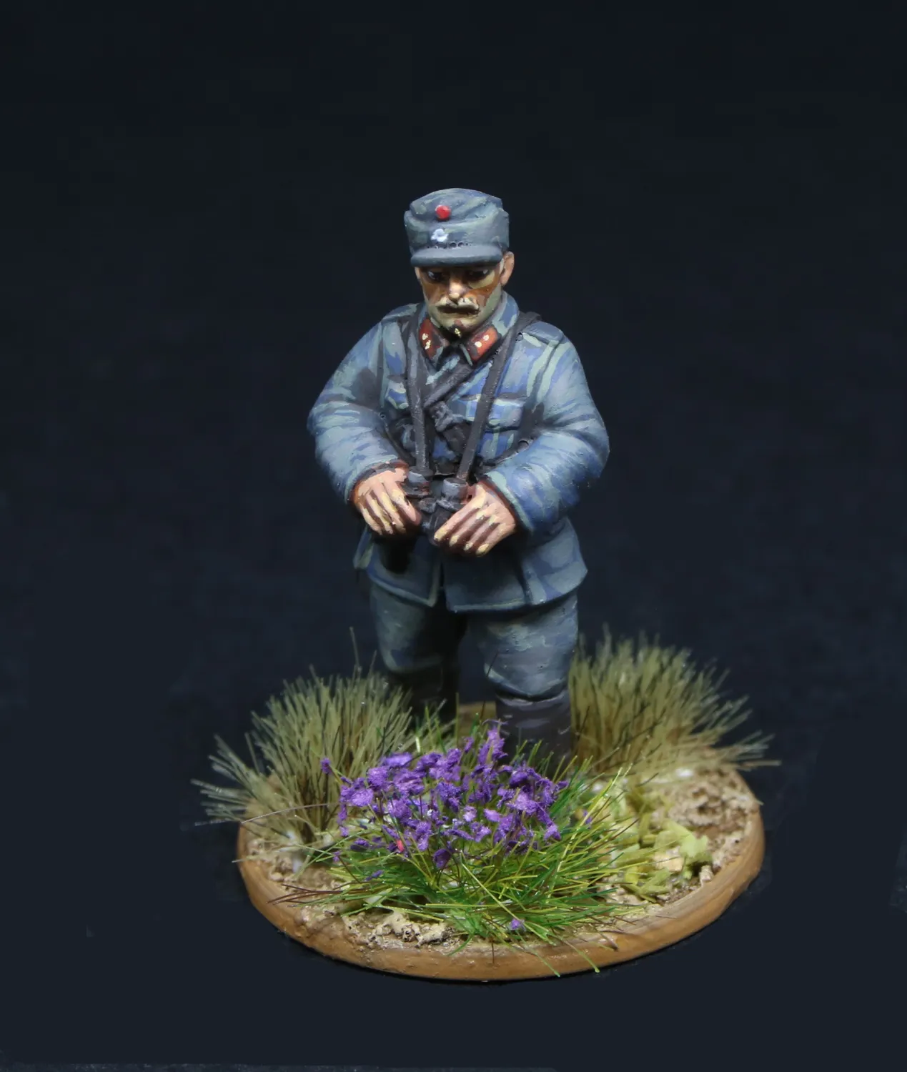 Armes collectives et supports finlandais figurines résine 28mm