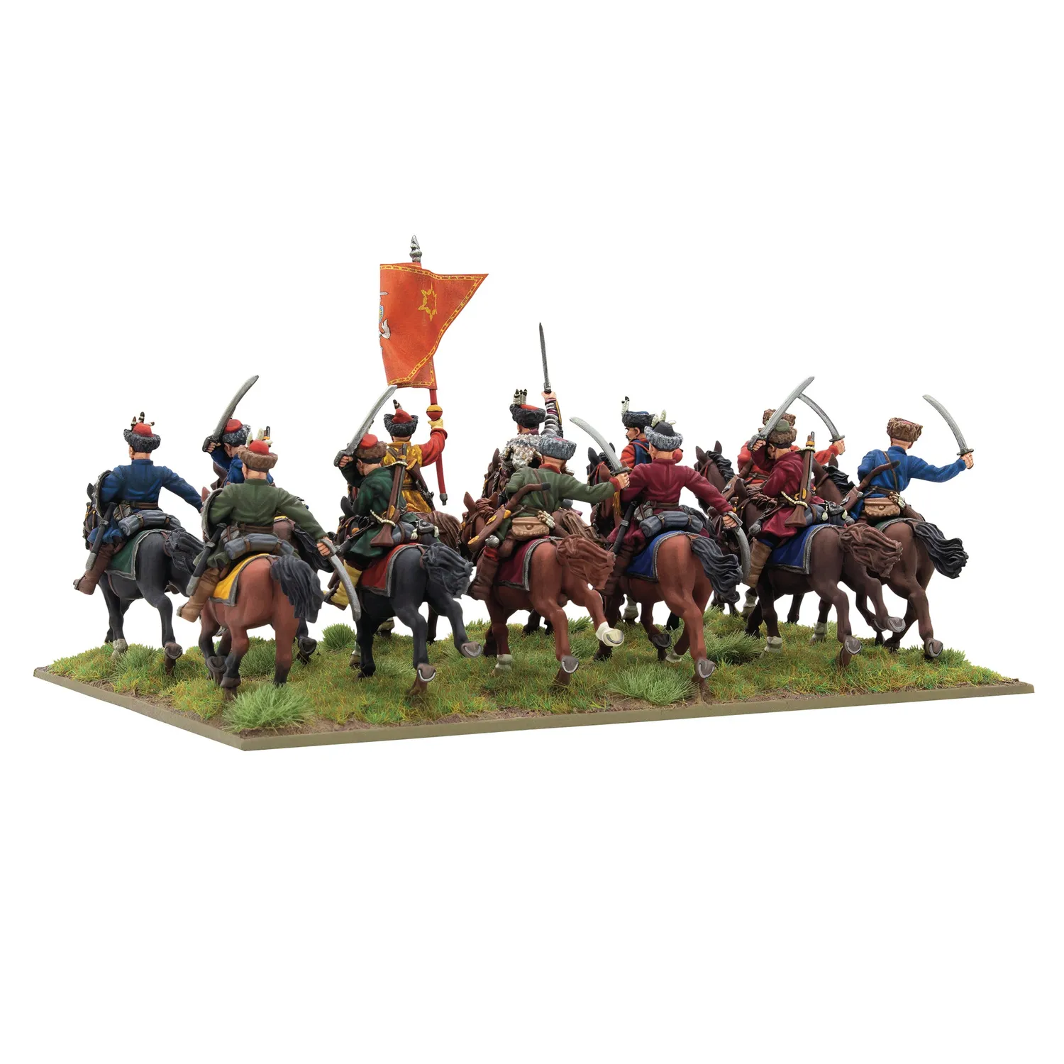 Pike & Shotte Levy cavalry sabres régiment 12 figurines métal
