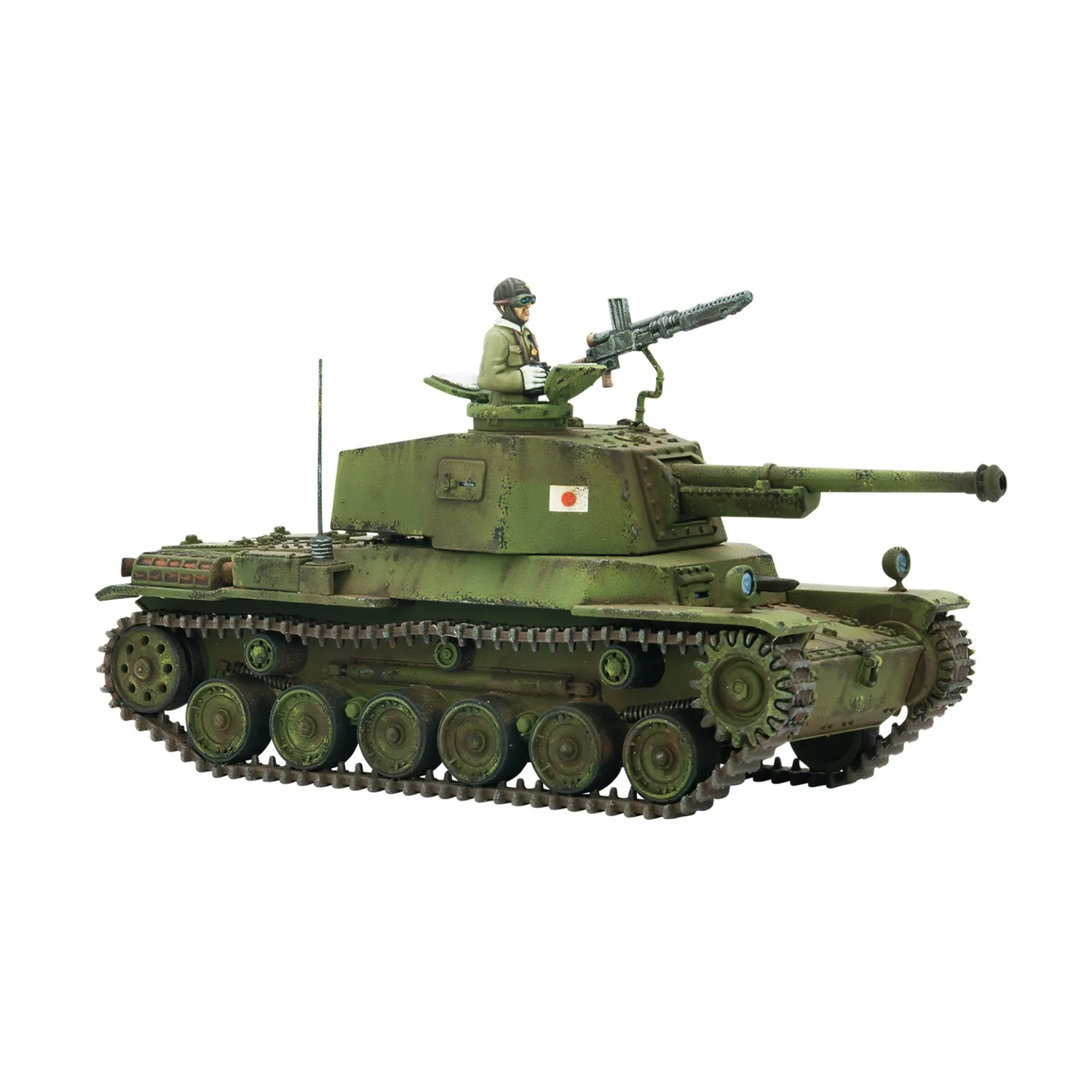 Bolt Action Chi-Nu Medium Tank char moyen japonais plastique