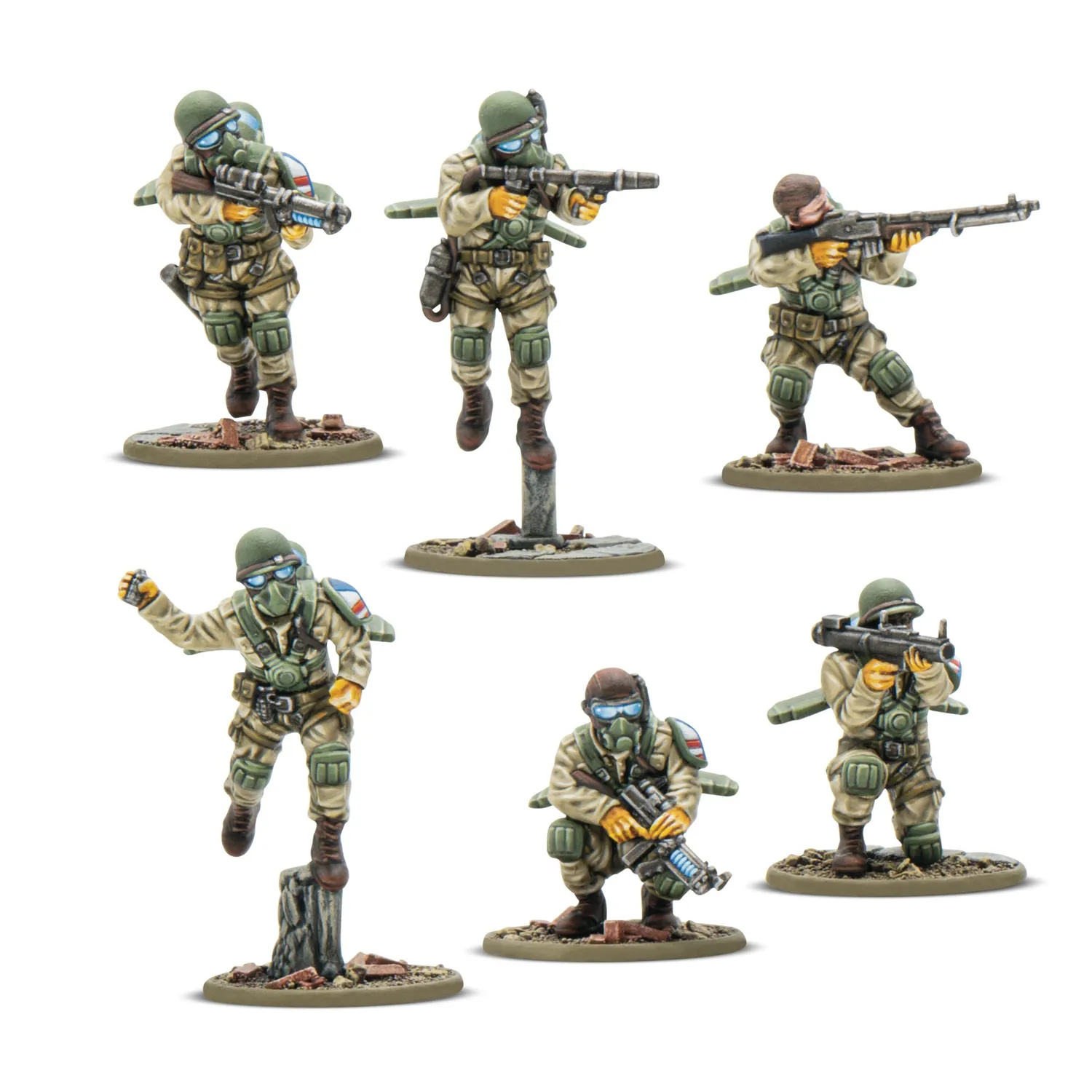 Konflikt '47 Firefly Airborne Infantry figurines plastique 18 soldats