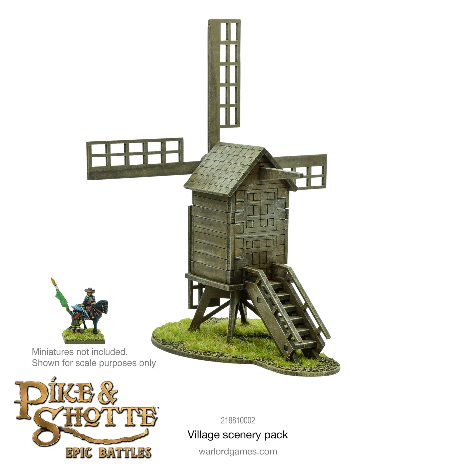 Bolt Action Pike & Shotte Epic Battles Village scenery pack décor MDF