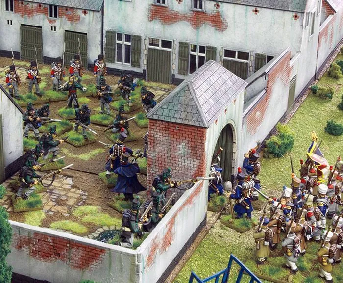 Bolt Action Farmhouse Assault La Haye Sainte Collectors Edition décor