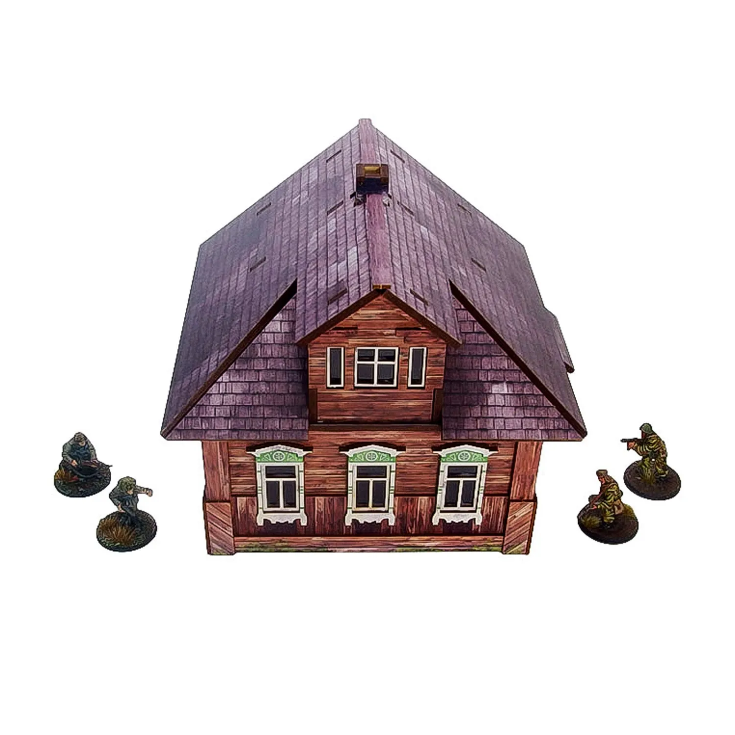 Bolt Action Ostfront Village Dacha décor pré-peint 28mm