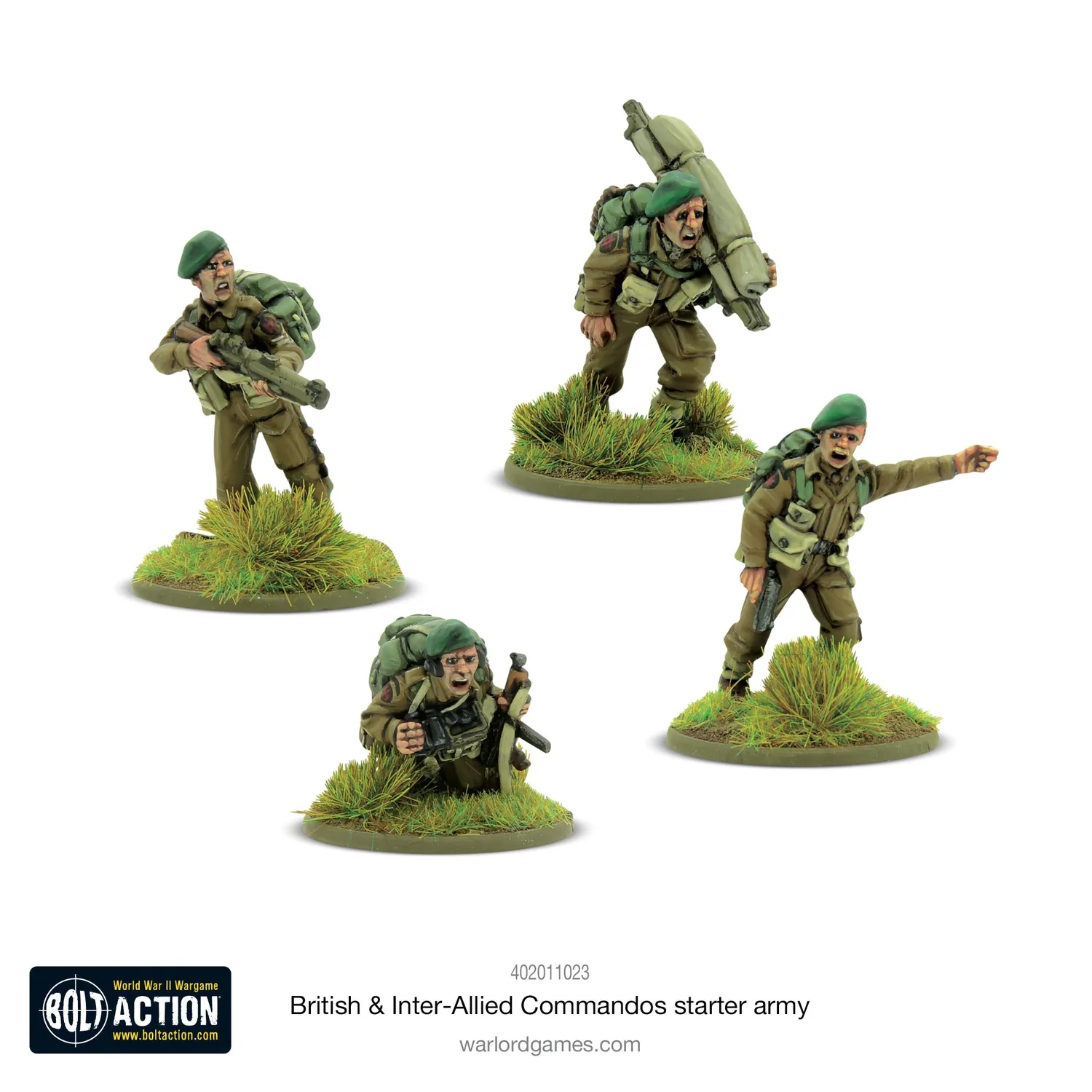 Bolt Action Churchill's Gangsters armée de démarrage commandos britanniques