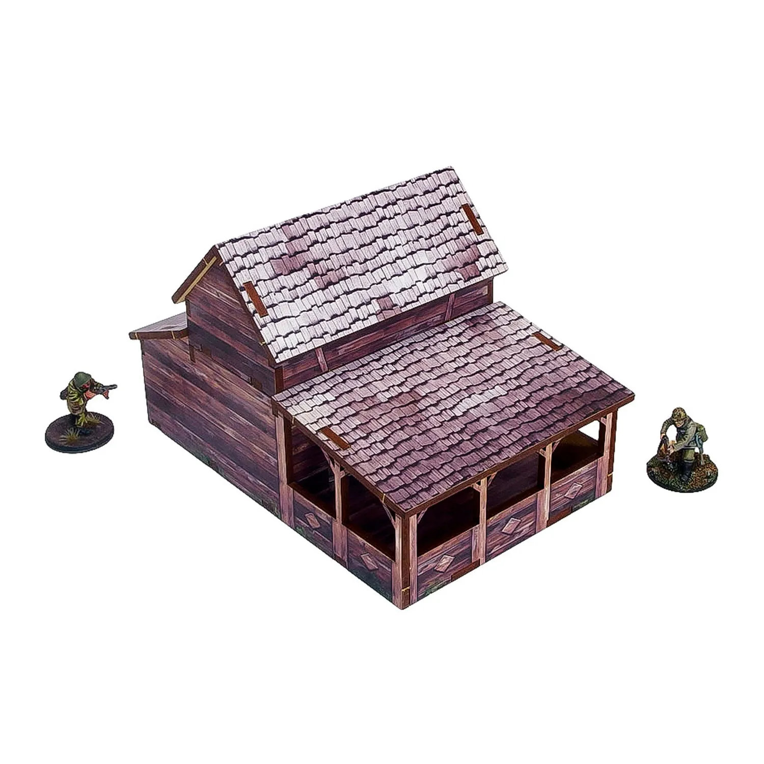 Bolt Action Ostfront Village Workshop décor prépeint 28mm