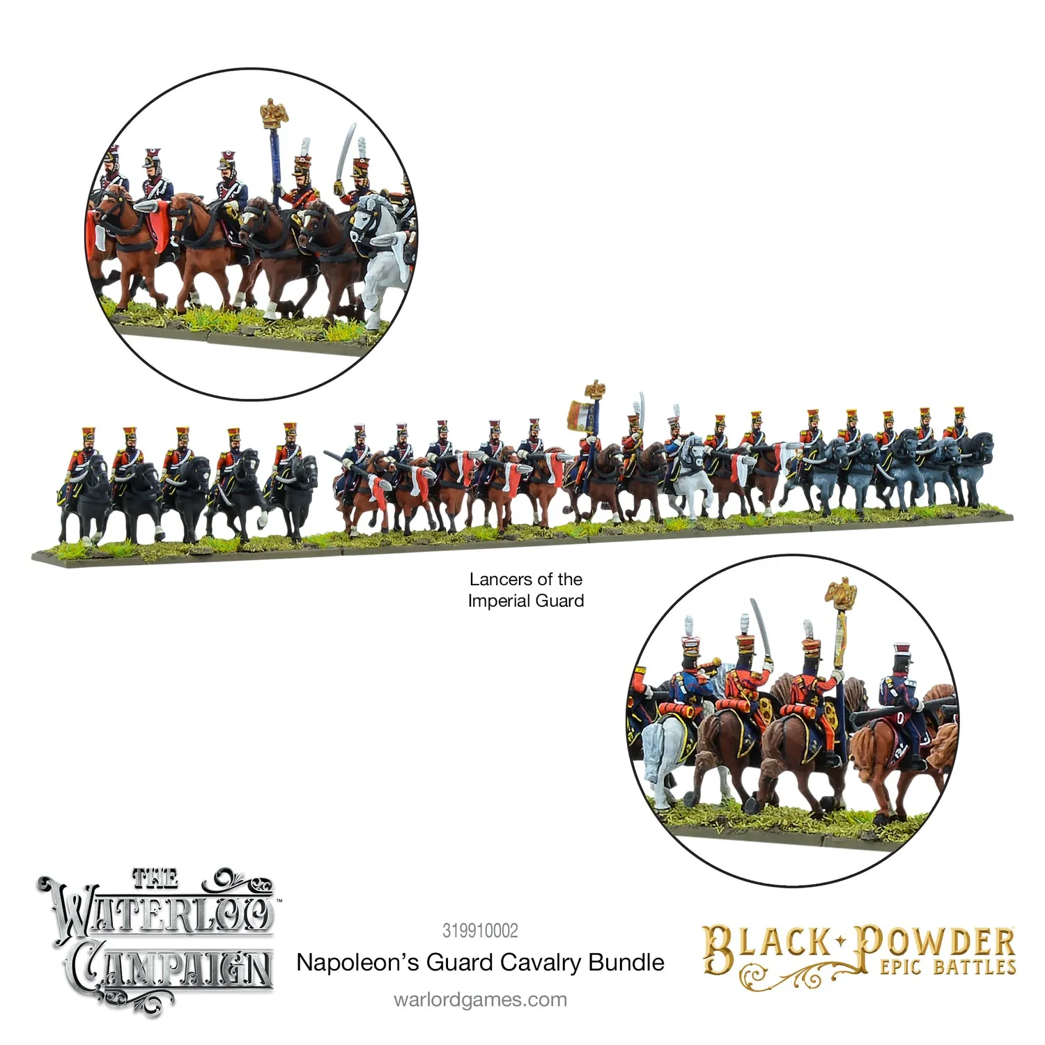 Black Powder Epic Battles Waterloo Napoleon's Guard Cavalry Bundle cavalerie