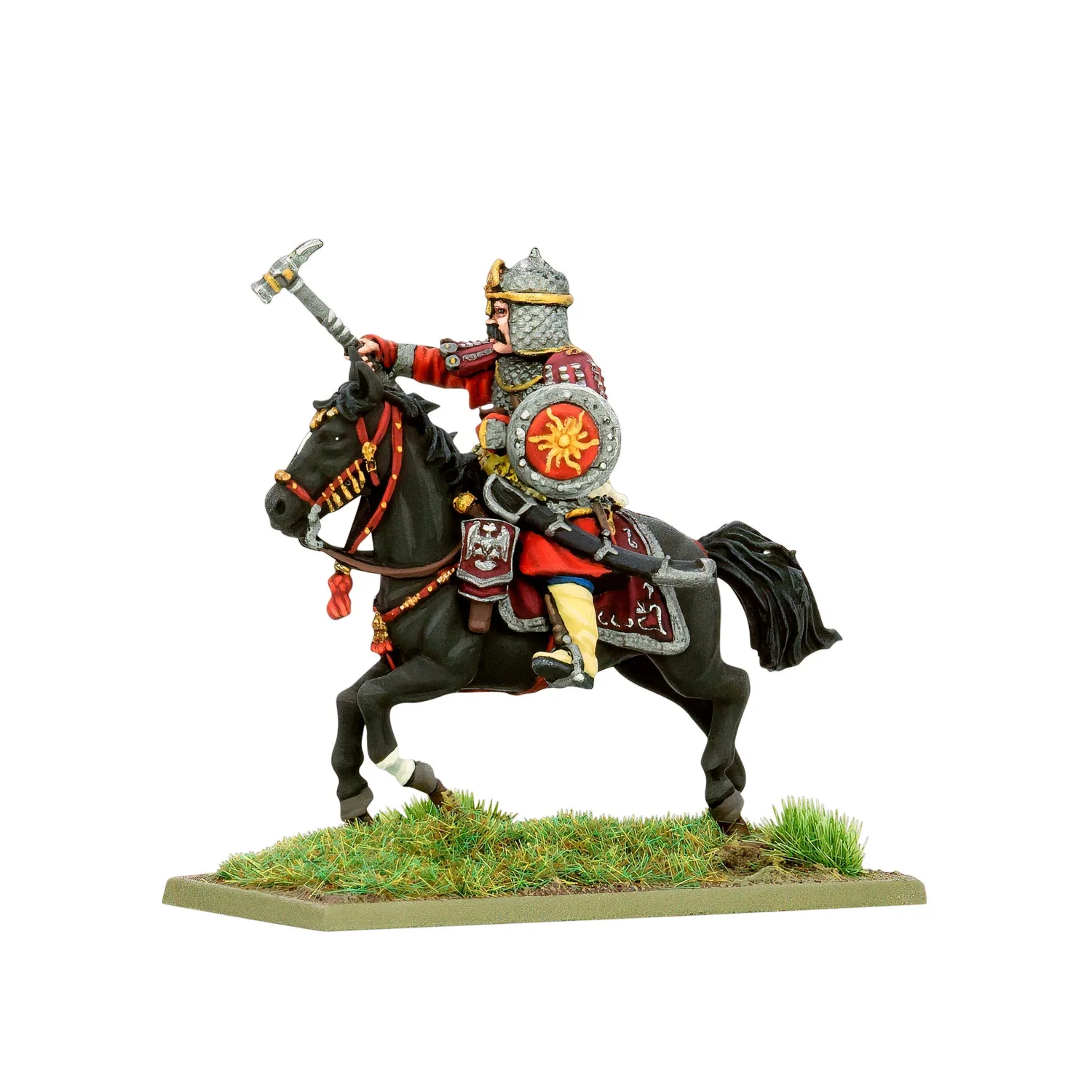Warlord Games Pancerni heavy cavalry command figurines métal polonaises
