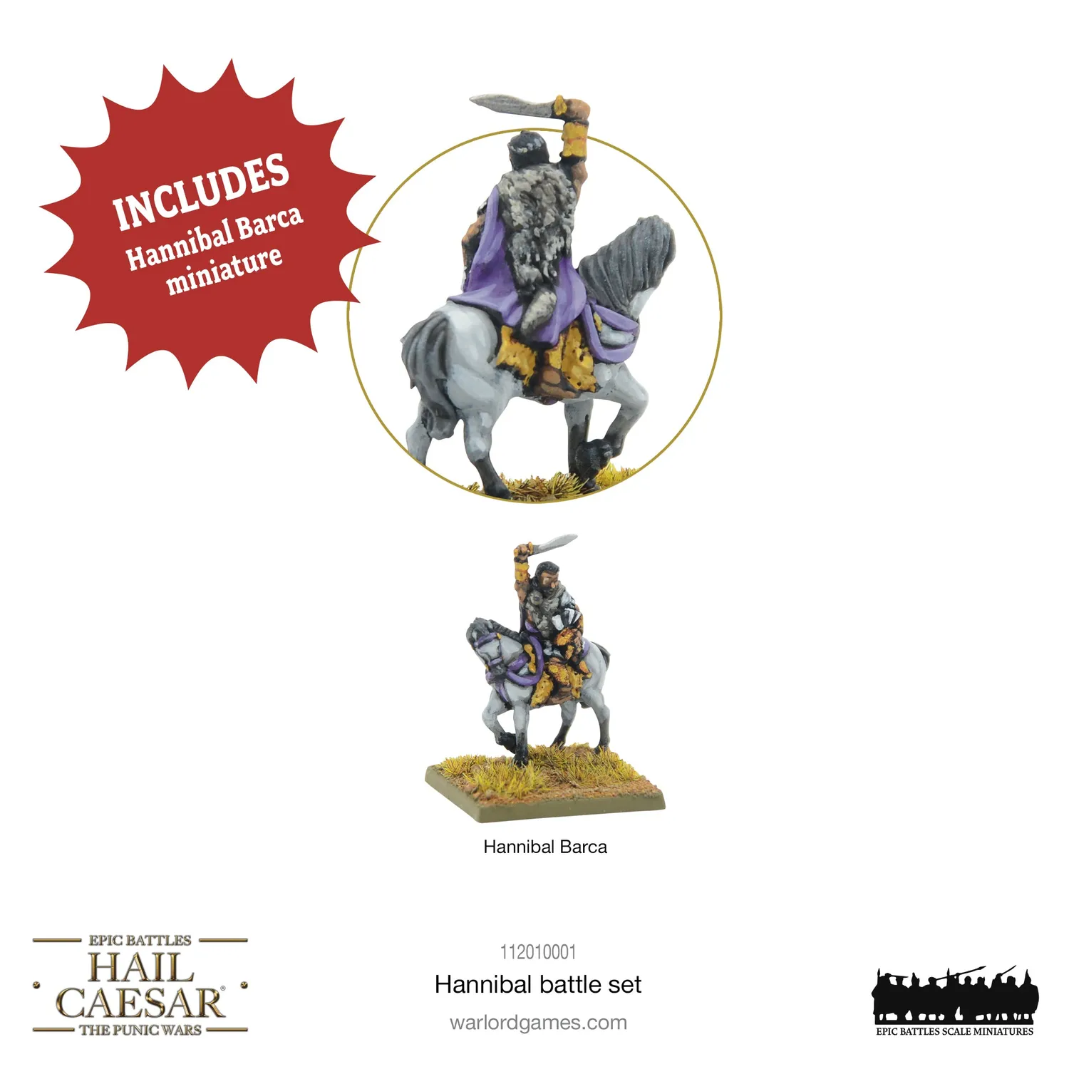 Hail Caesar Epic Battles Hannibal battle-set boîte de bataille armées romaines et carthaginoises