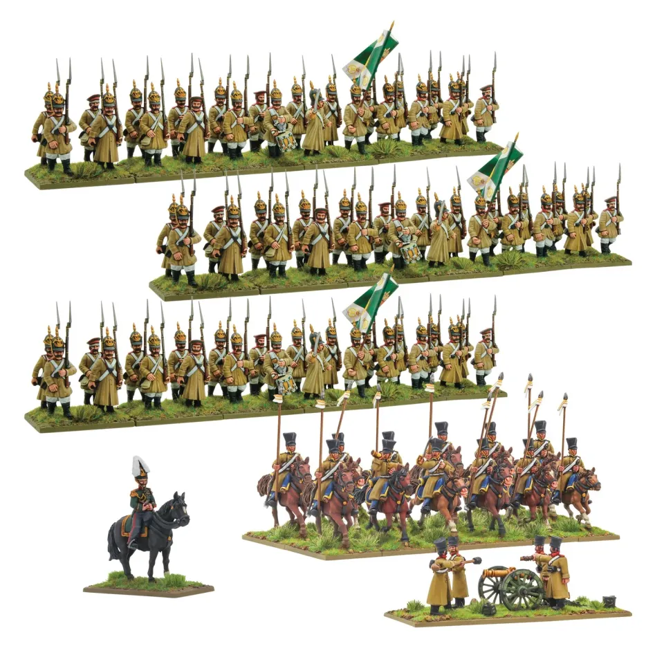 Black Powder Russian Bear coffret armée russe Crimée 28mm