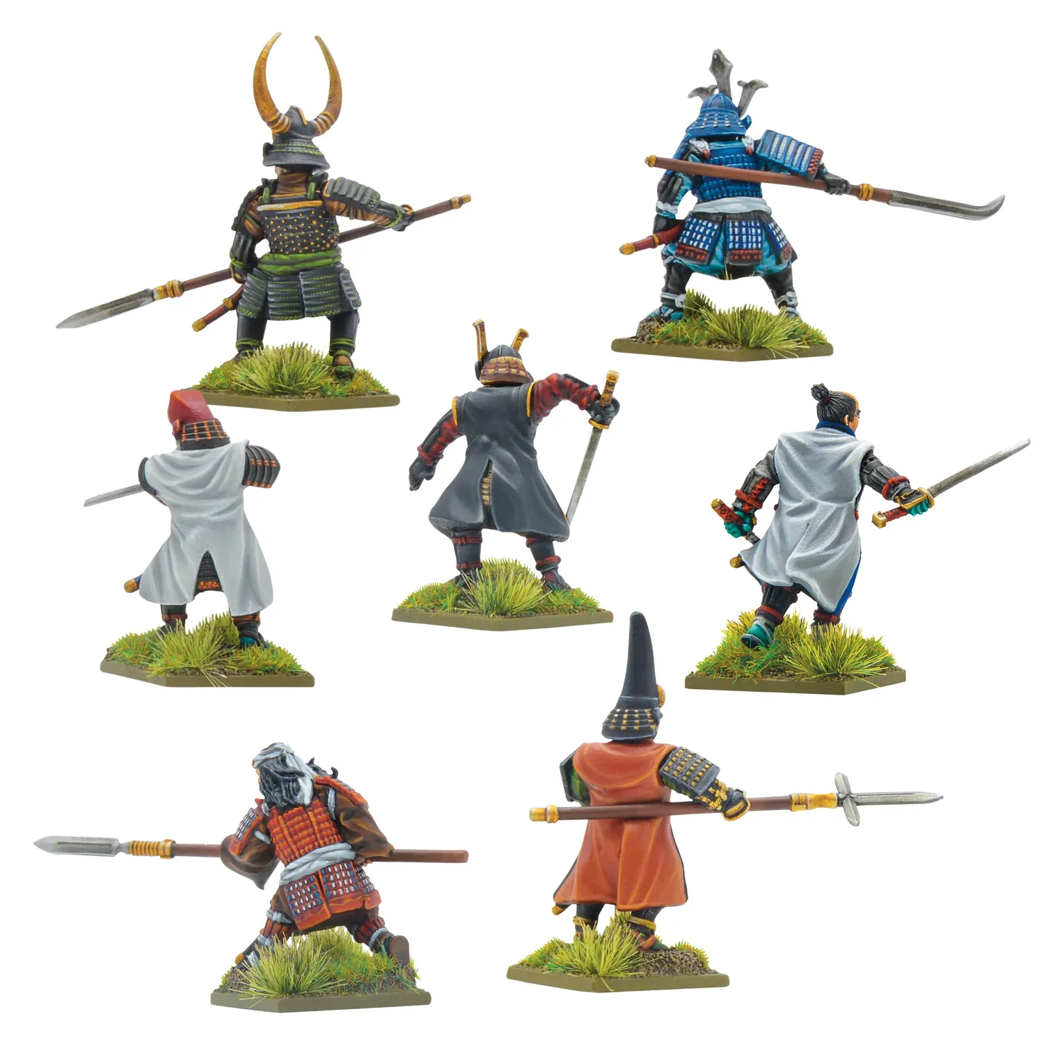 Pike & Shotte 7 Spears of Shizugatake coffret 7 samouraïs