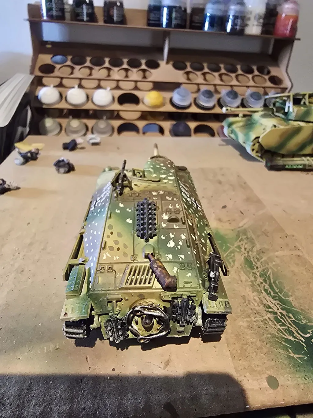 Bolt Action Hetzer Plastic frames only véhicule plastique châssis seul