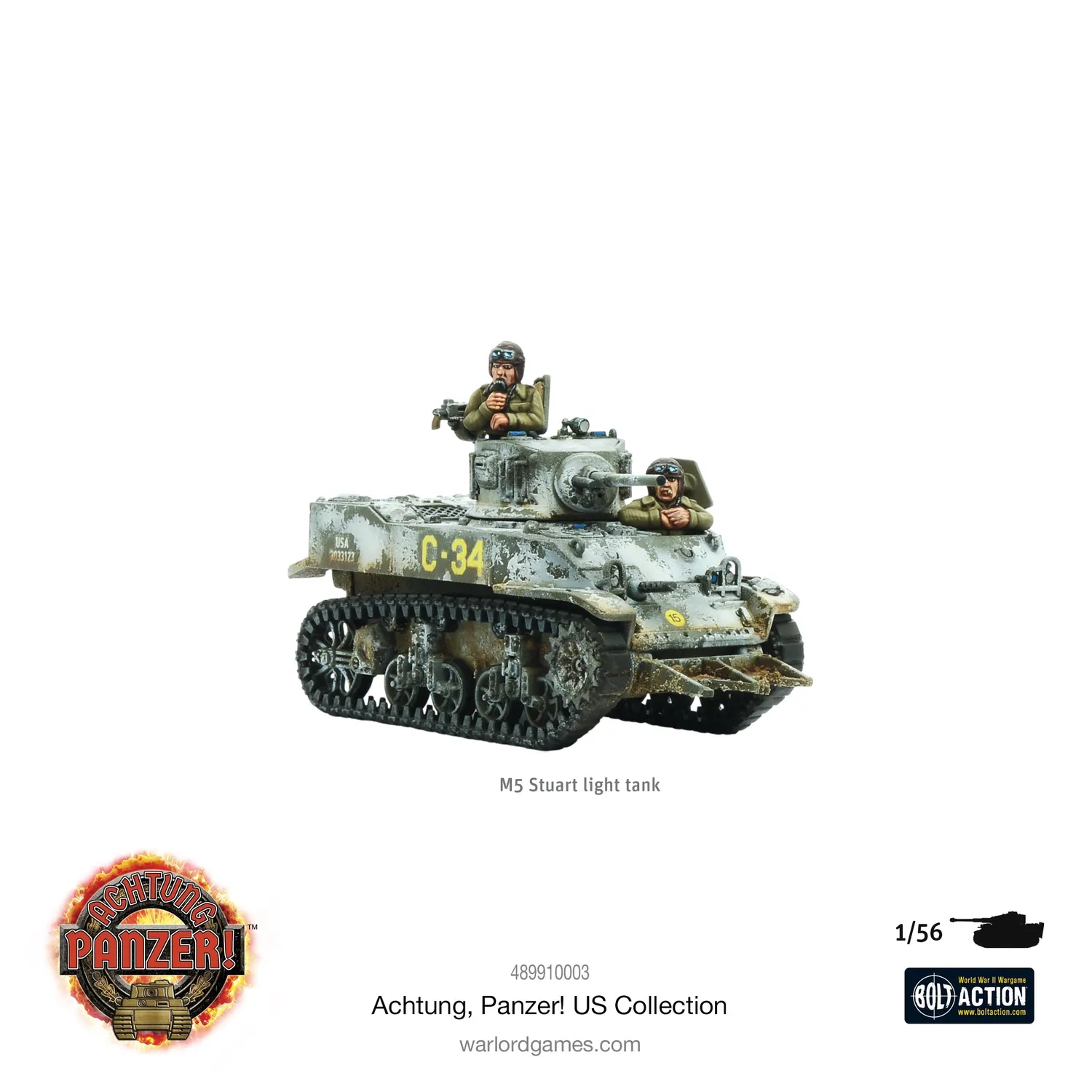 Warlord Games Achtung Panzer! US Collection jeu de figurines chars américains