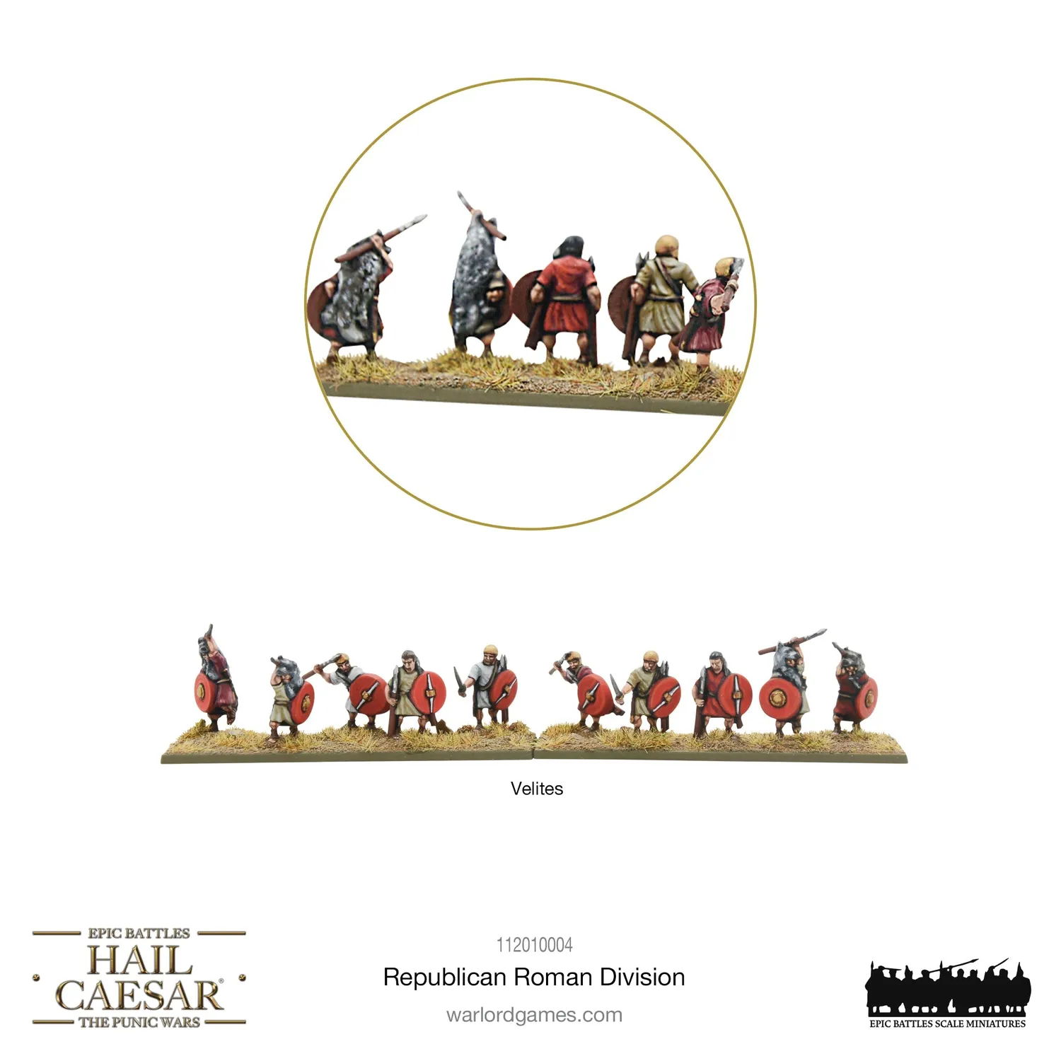 Hail Caesar Epic Battles Republican Roman division plastique