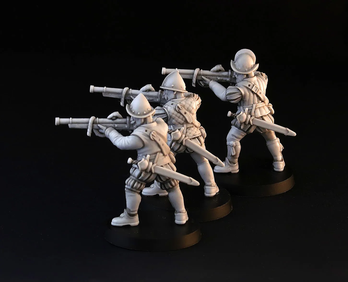 Brother Vinni Spanish Musketeers figurines résine 28mm x5
