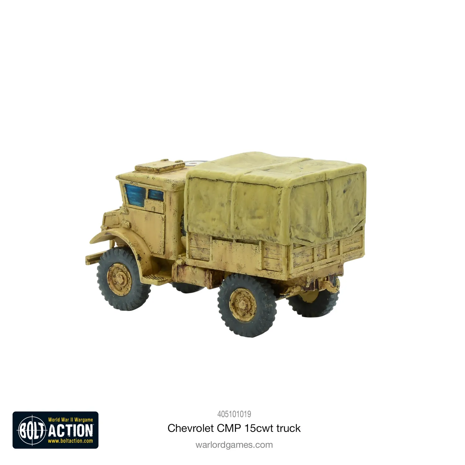 Bolt Action Chevrolet CMP 15cwt truck véhicule militaire britannique