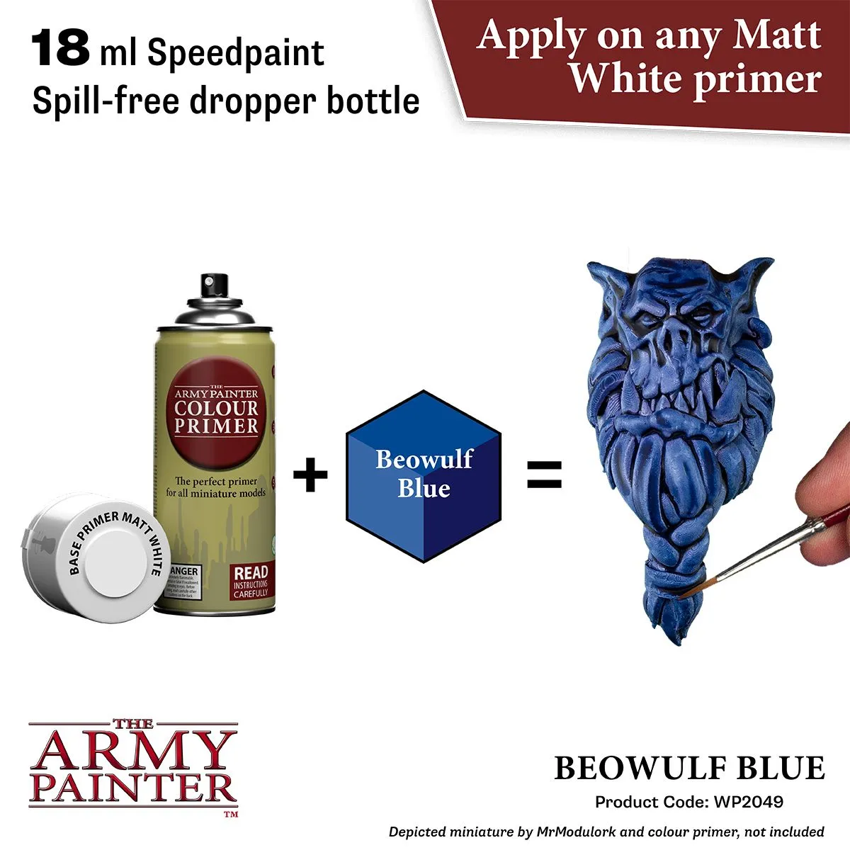 Army Painter Speedpaint Beowulf Blue peinture 18 ml bleu