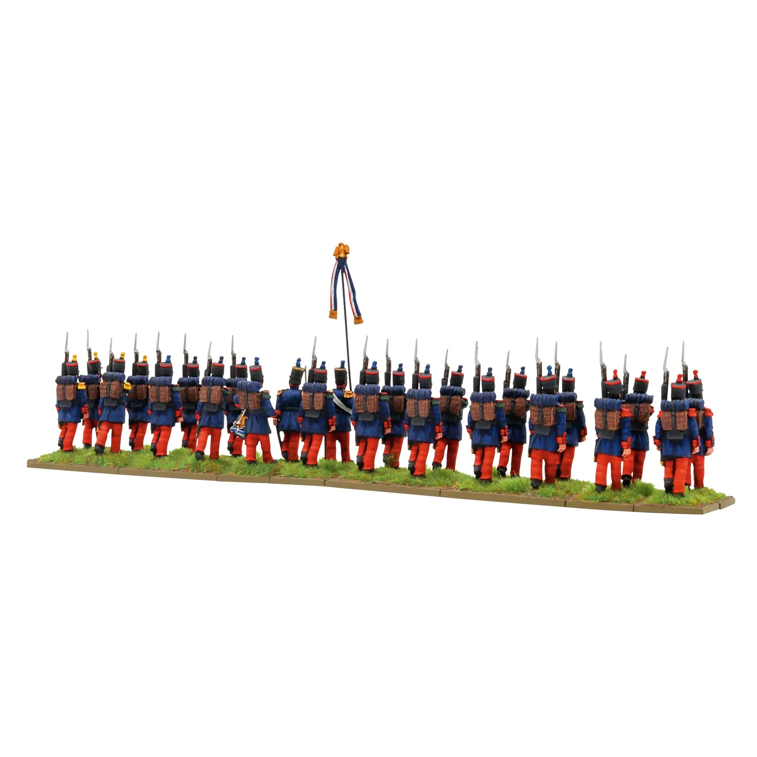 Bolt Action Crimean War French Line Infantry regiment figurines métal