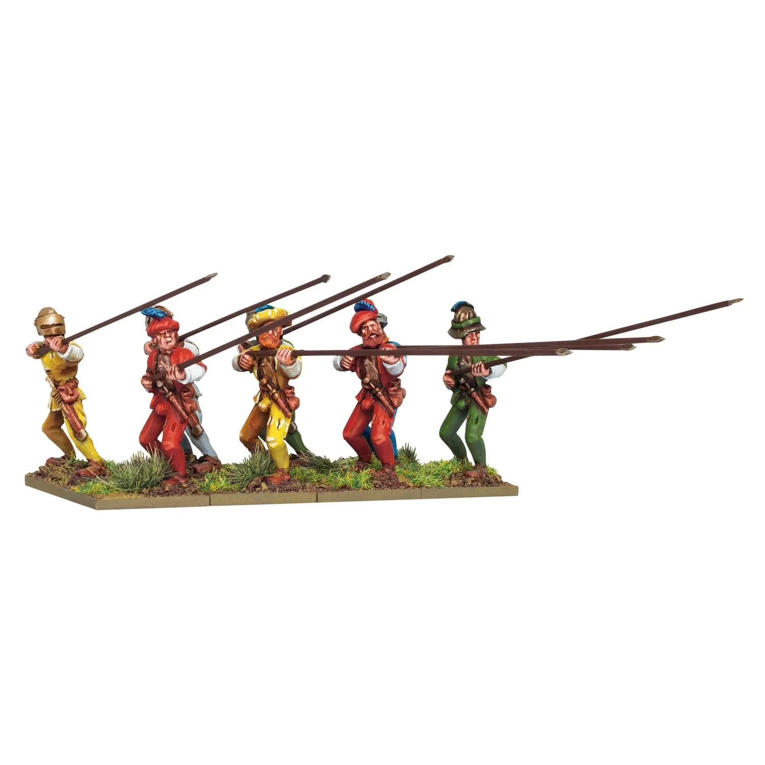 Warlord Games Pike & Shotte Swiss Pikemen At Charge métal