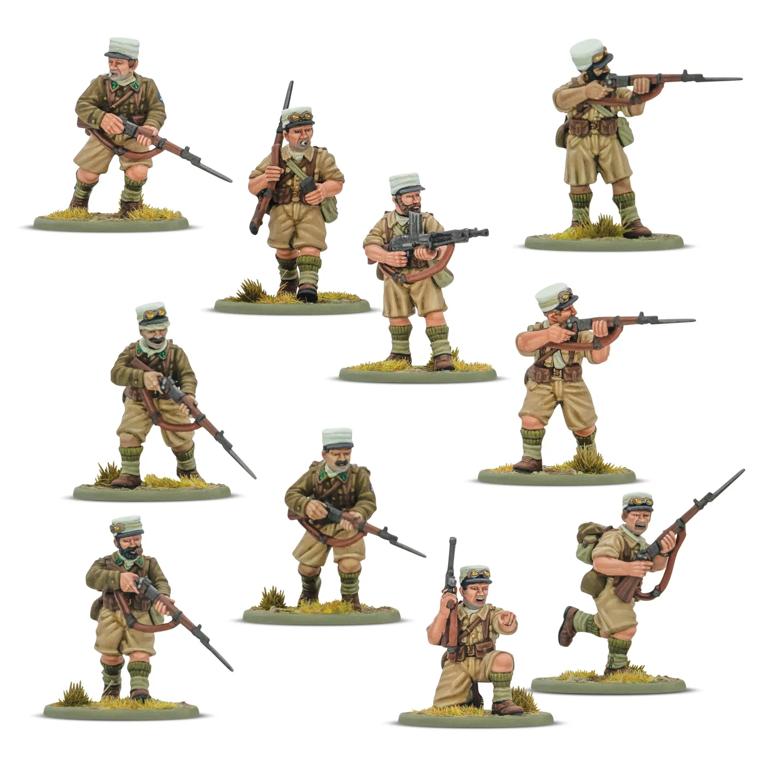 Bolt Action French Foreign Legion Platoon figurines infanterie