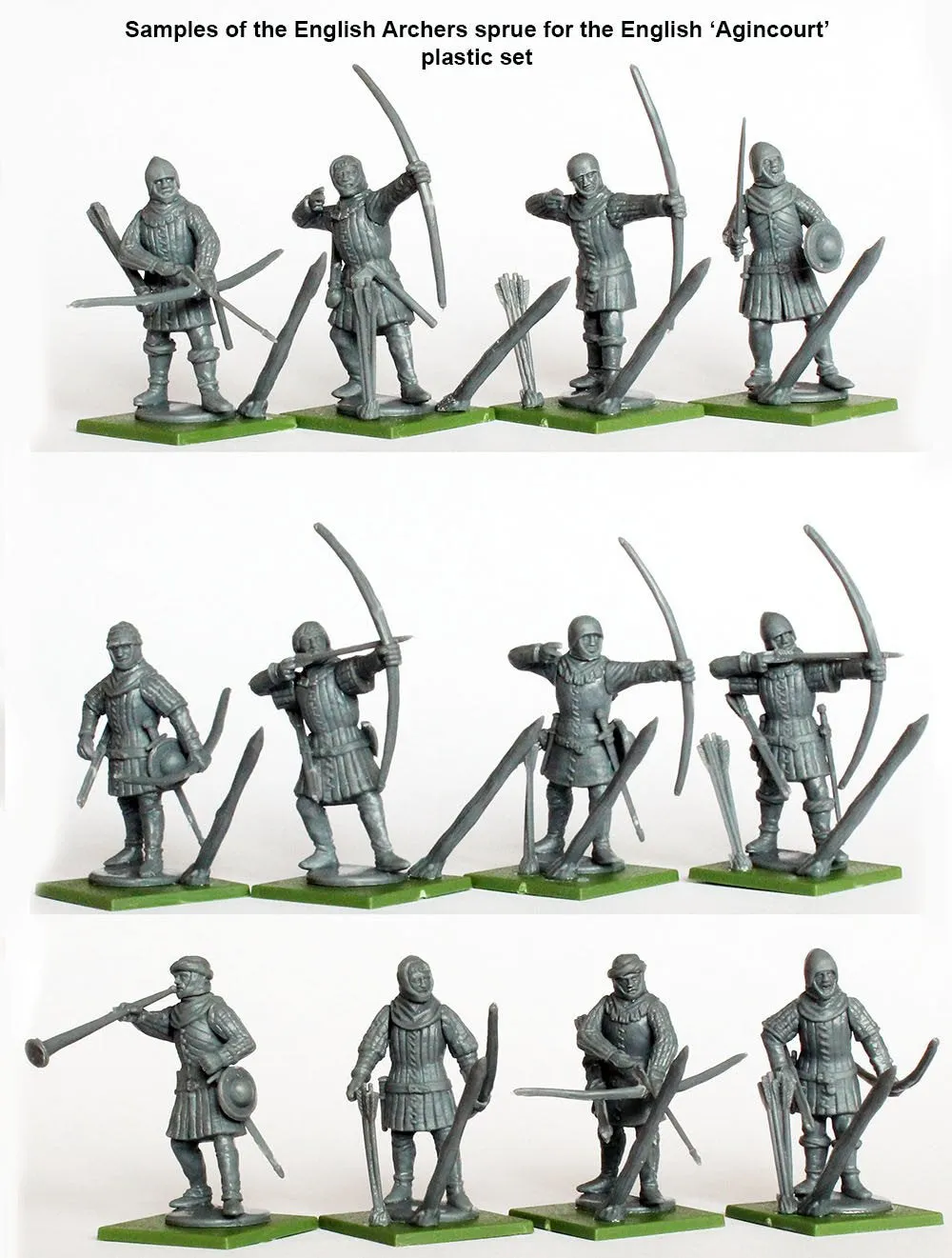 Bolt Action Perry Miniatures English Army 1415-1429 boîte plastique
