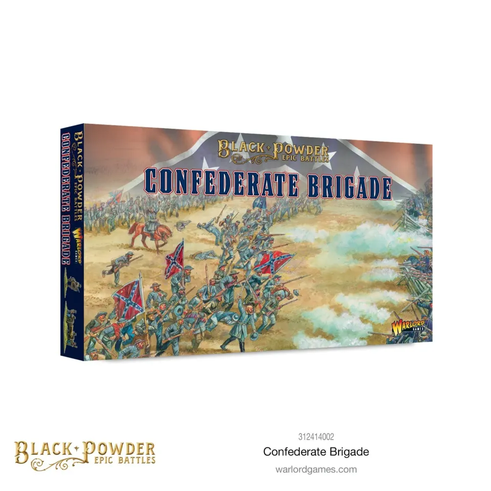 Bolt Action Epic Battles ACW Confederate Brigade figurines plastique