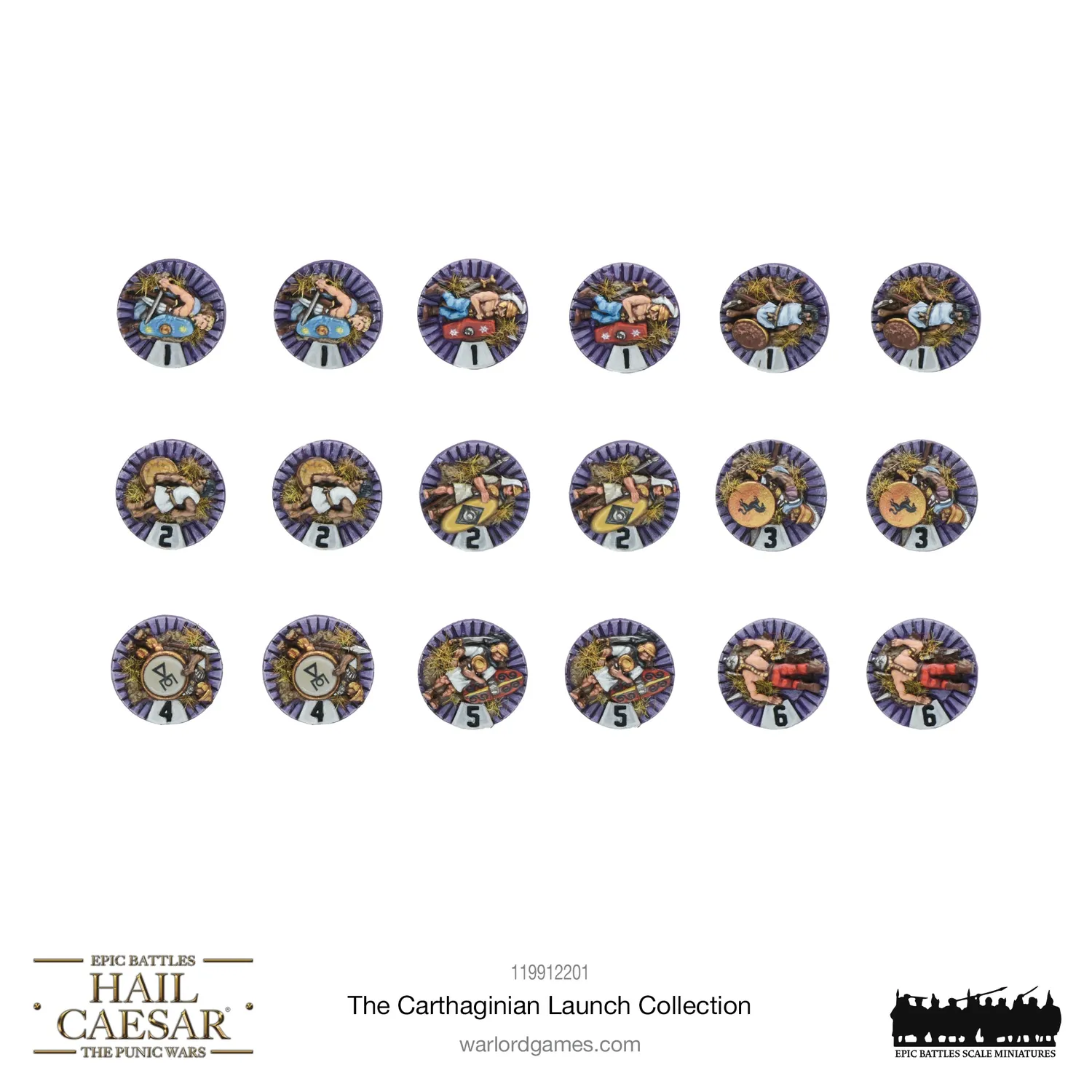 Hail Caesar Epic Battles The Carthaginian Launch Collection armée