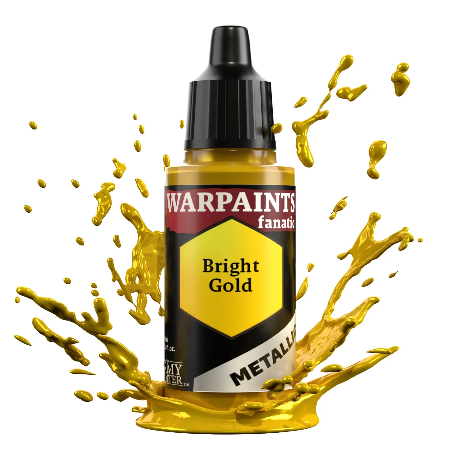 Army Painter Warpaints Fanatic Bright Gold peinture 18 ml