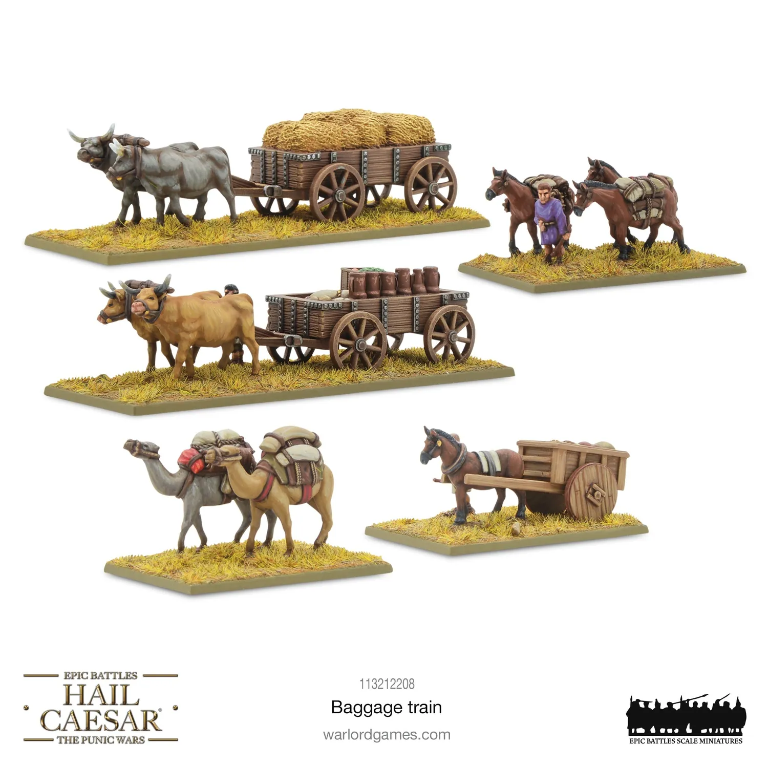 Warlord Games Hail Caesar Epic Battles Baggage Train figurines résine