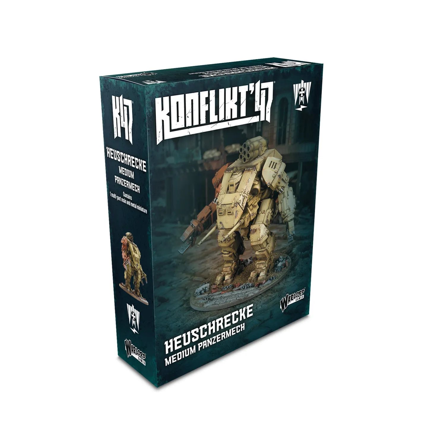 Bolt Action Konflikt '47 Heuschrecke (Locust) Medium Panzermech figurine