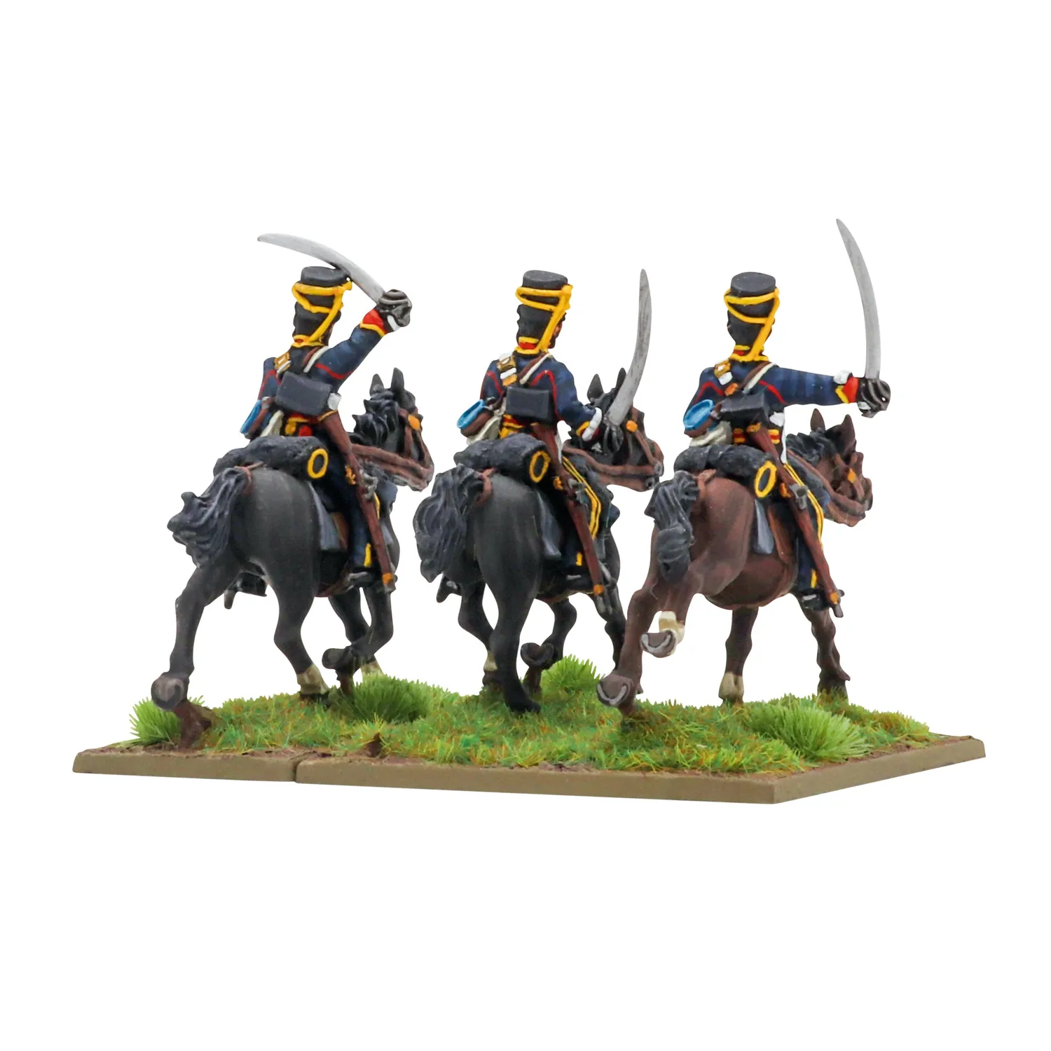 Bolt Action Black Powder Crimean War British Light Dragoons cavalerie métal