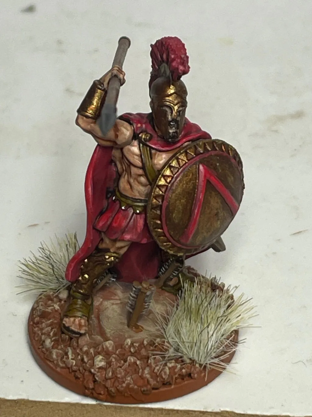 Bolt Action Soldier of Fortune 38 King Leonidas figurine résine