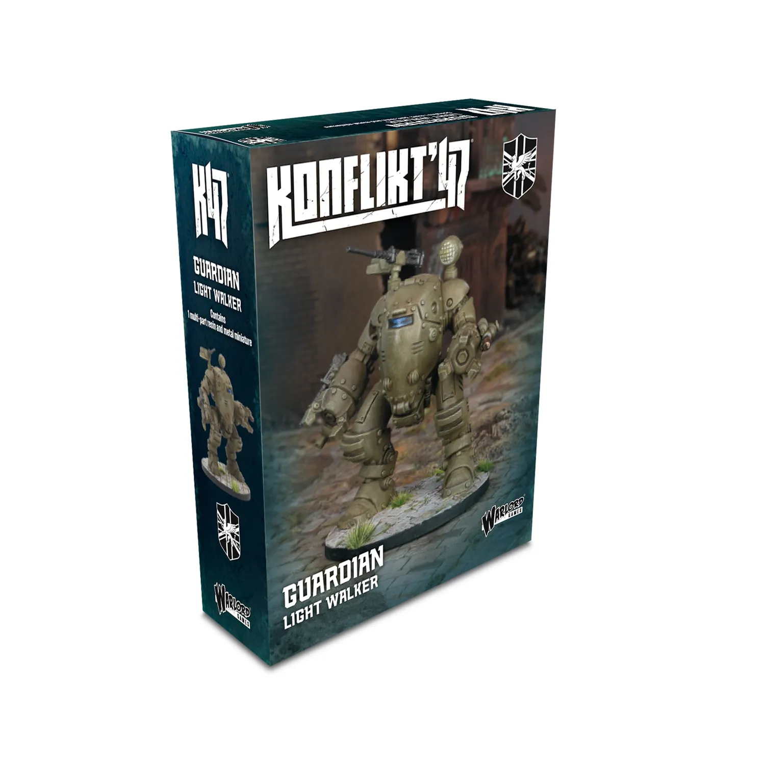Warlord Konflikt 47 Guardian Light Walker figurine résine