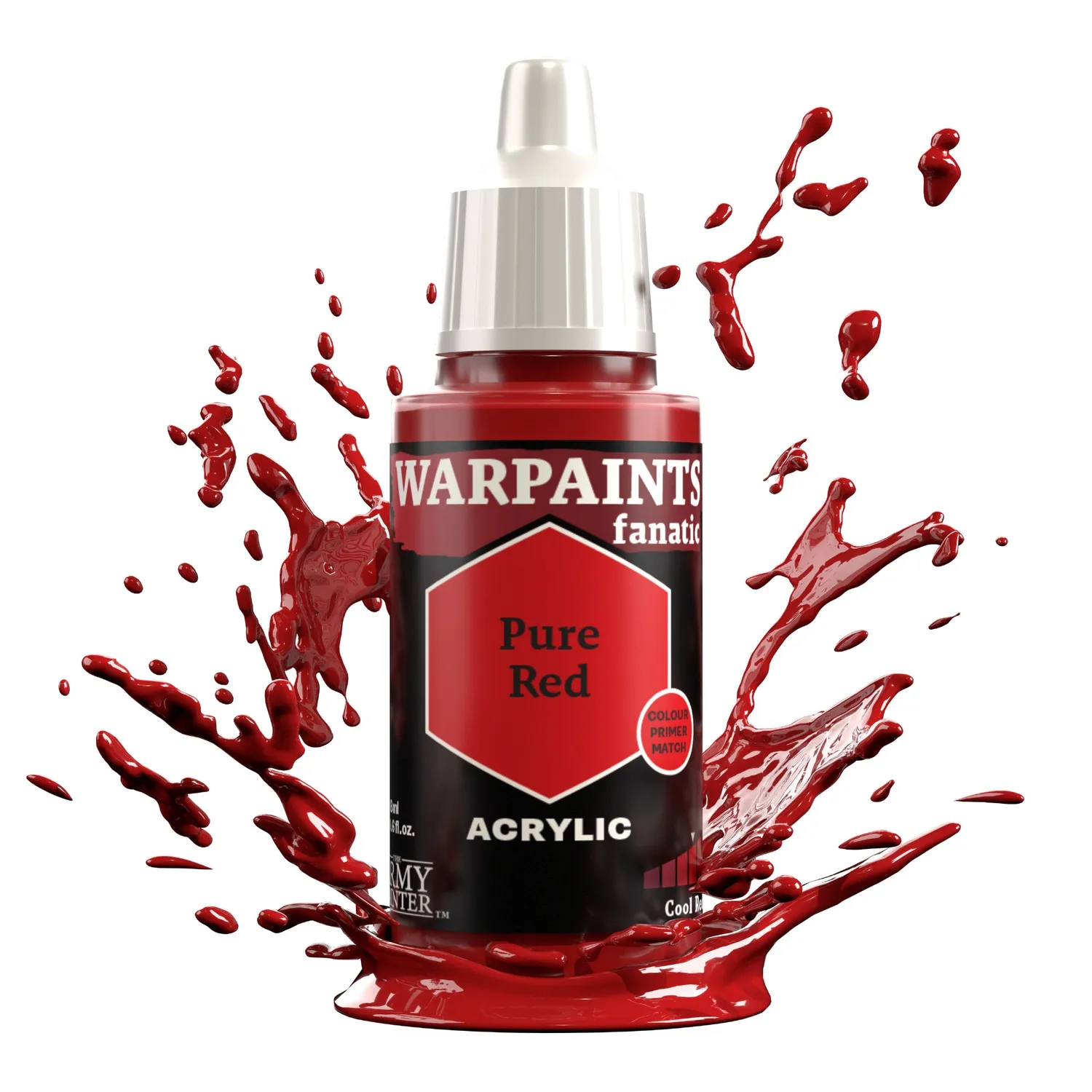 Bolt Action Warpaints Fanatic Pure Red peinture rouge