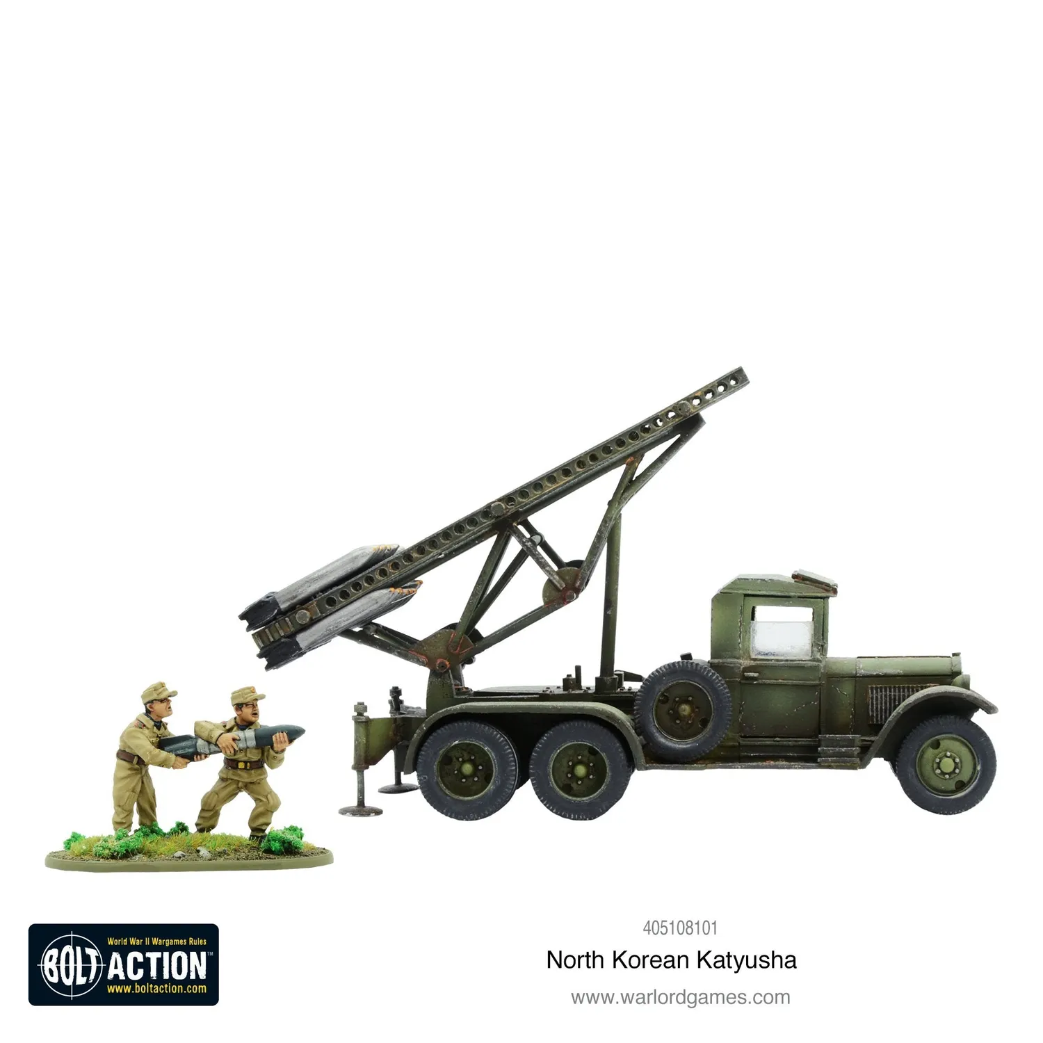 Bolt Action Korean War: North Korean KPA Katyusha véhicule