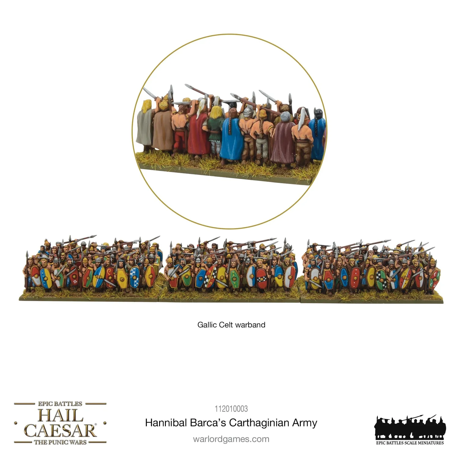 Hail Caesar Epic Battles Hannibal Barca armée carthaginoise