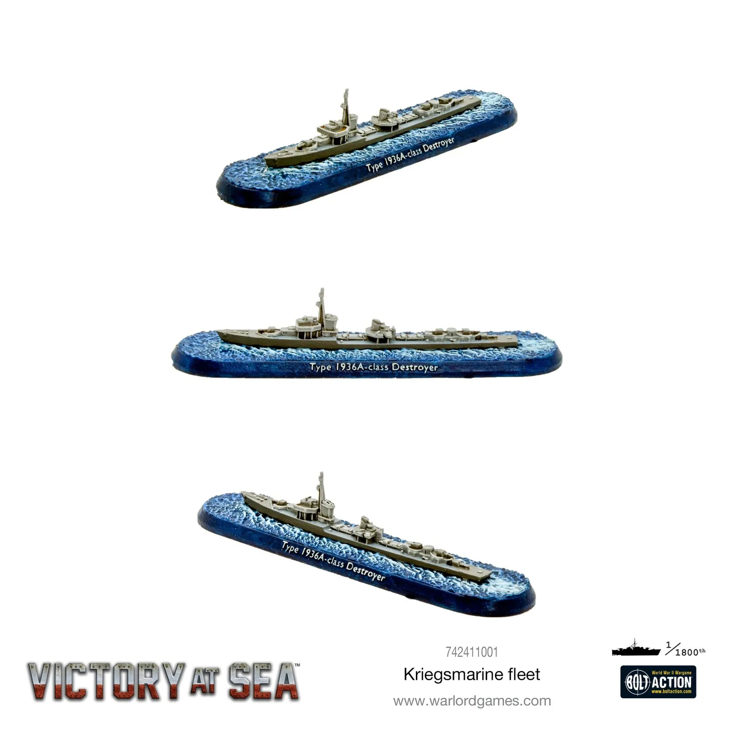 Bolt Action Victory at Sea Kriegsmarine fleet flotte de navires