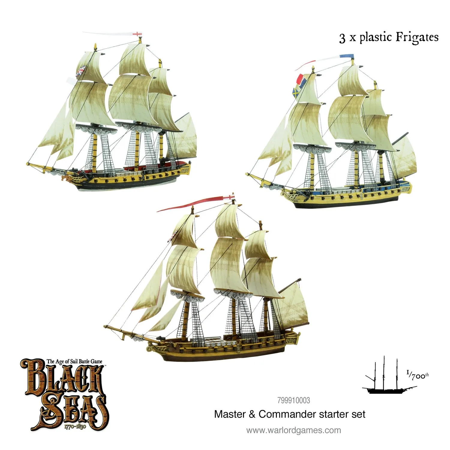 Bolt Action Black Seas Master & Commander Starter Set jeu naval