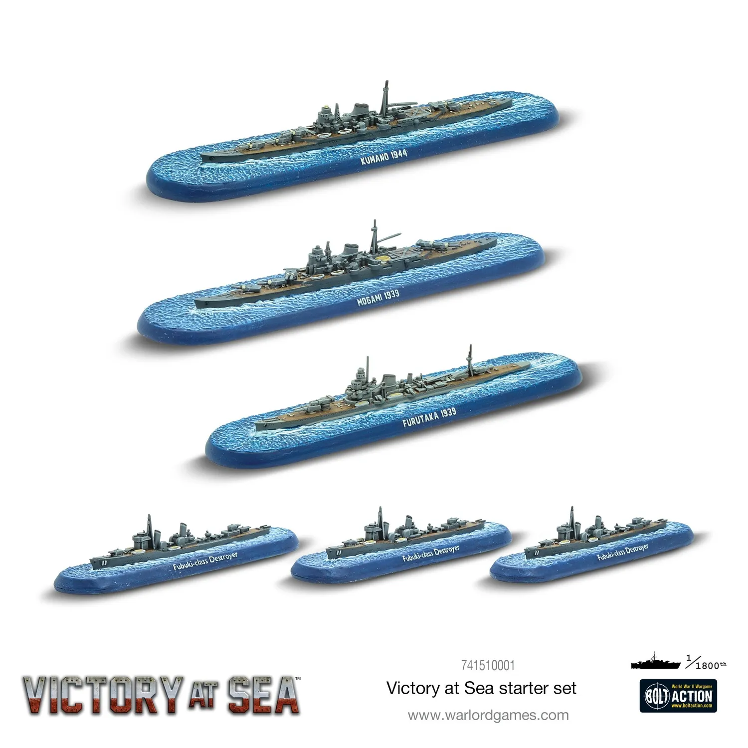 Bolt Action Victory at Sea Battle for the Pacific jeu de départ