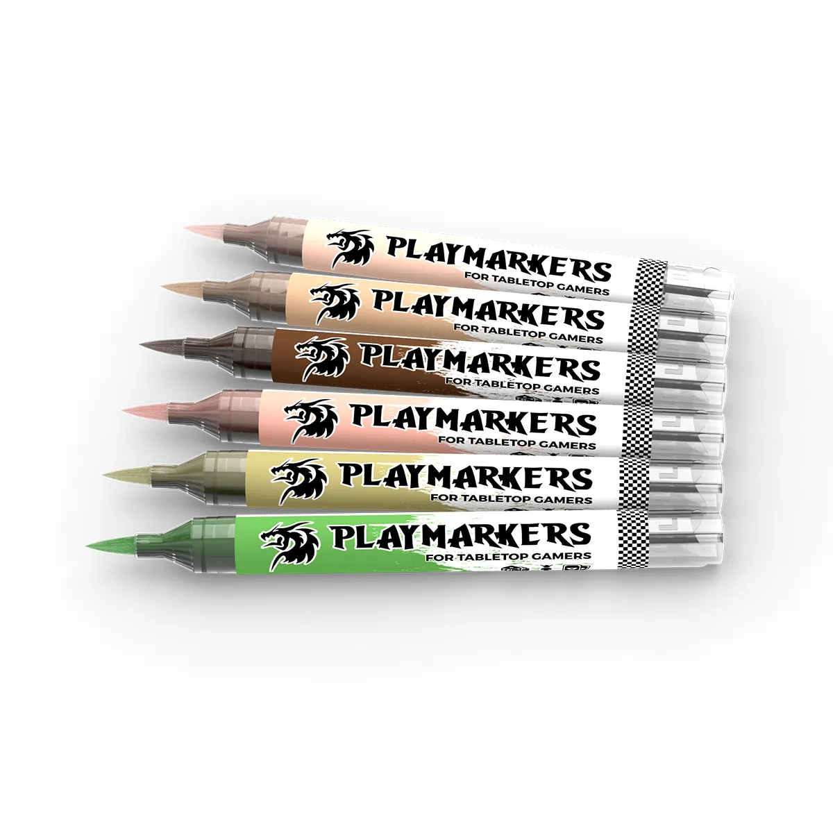 Des Tranchées aux Barricades Playmarkers peaux et chairs 6 feutres