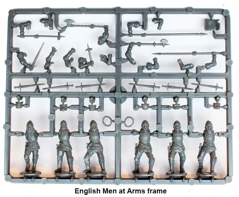 Bolt Action Perry Miniatures Agincourt Foot Knights figurines plastique