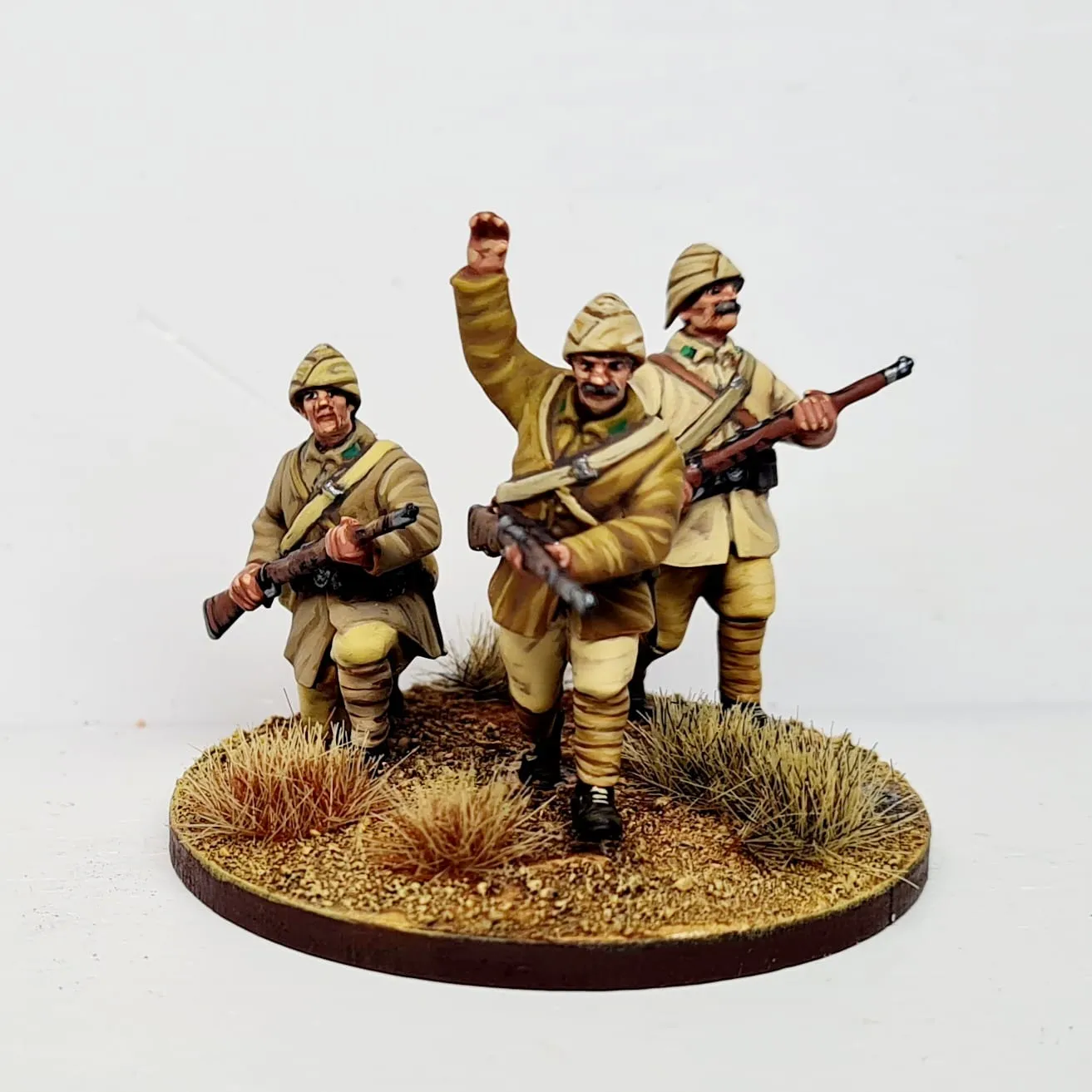 Des Tranchées aux Barricades Infanterie Ottomane figurines 28mm résine